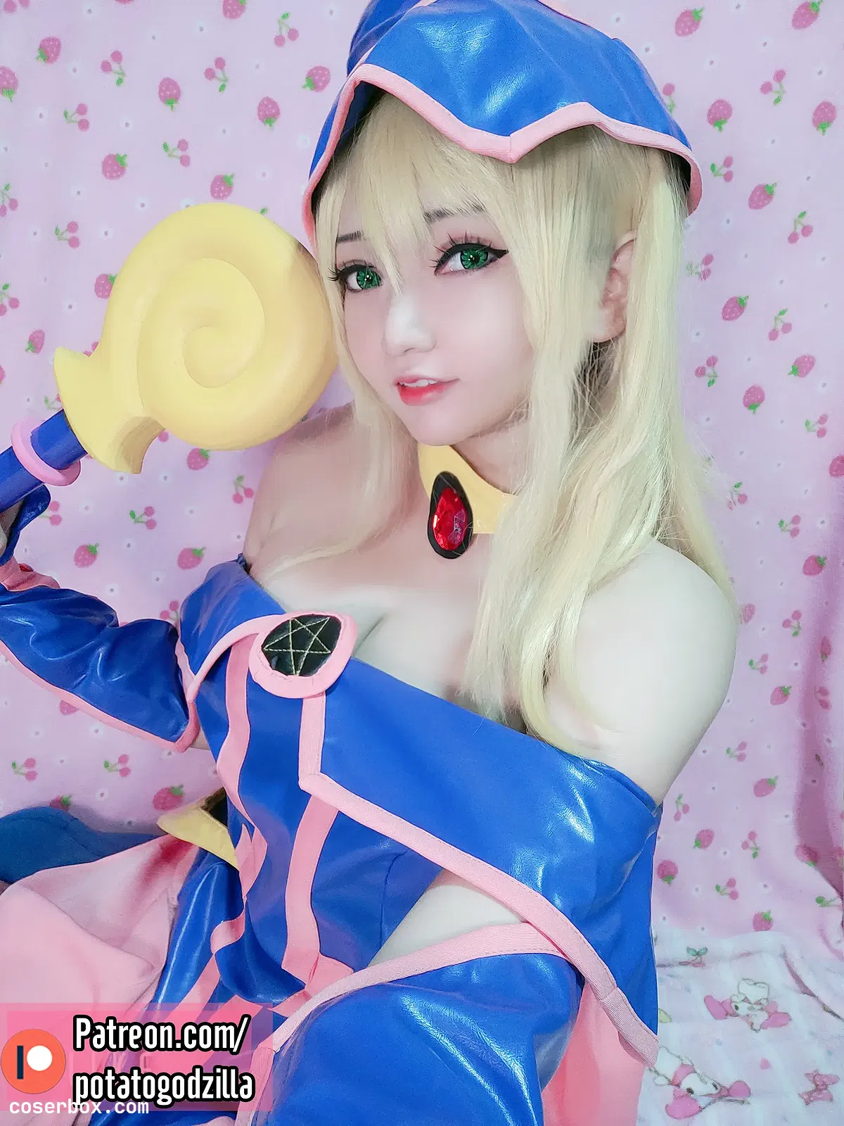 Potato Godzilla NO.013 Dark Magician Girl [30P 64.37MB] - 1