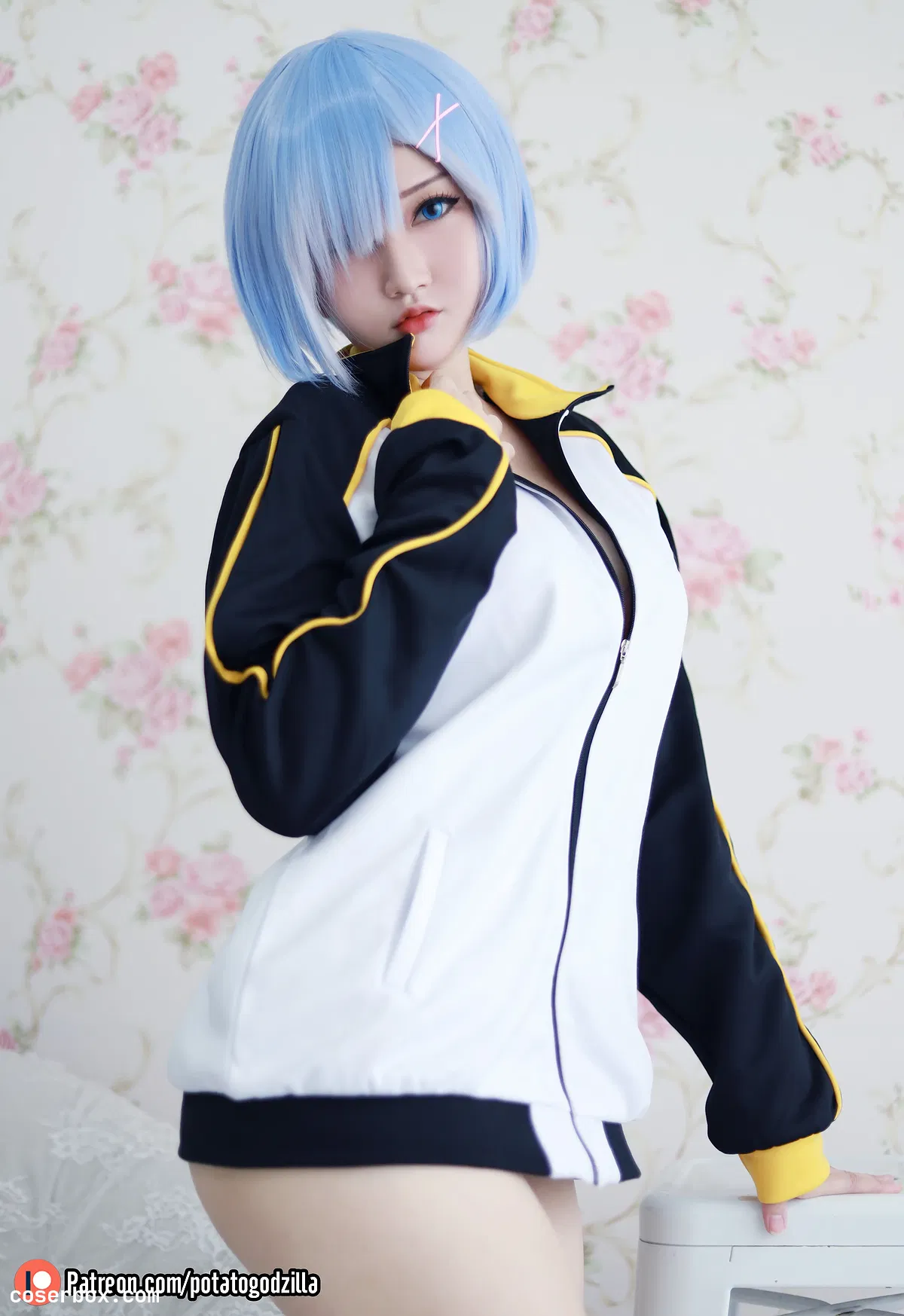 Potato Godzilla NO.030 Rem In Subaru Jacket [34P 226.82MB] - 1