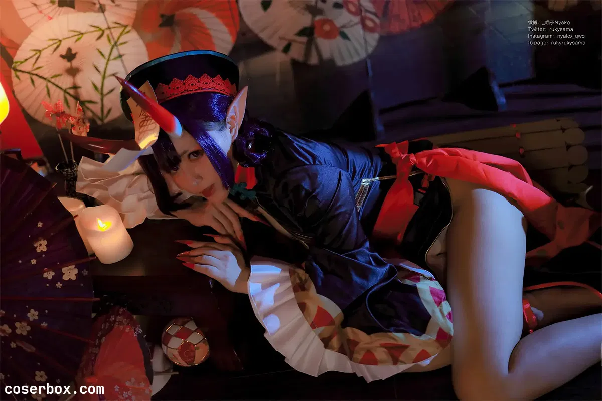 Nayako喵子 NO.033  僵尸酒吞 [54P 15.4MB] - 2