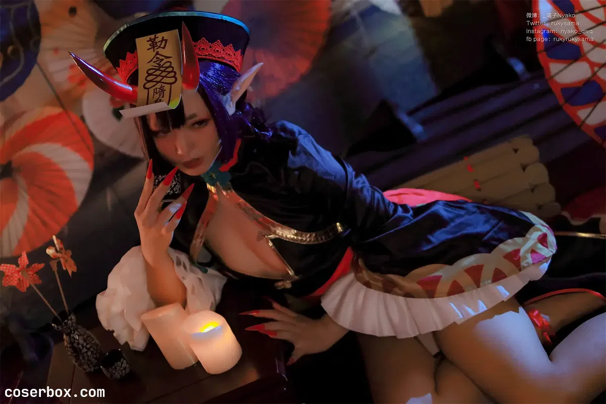 Nayako喵子 NO.033  僵尸酒吞 [54P 15.4MB] - 1