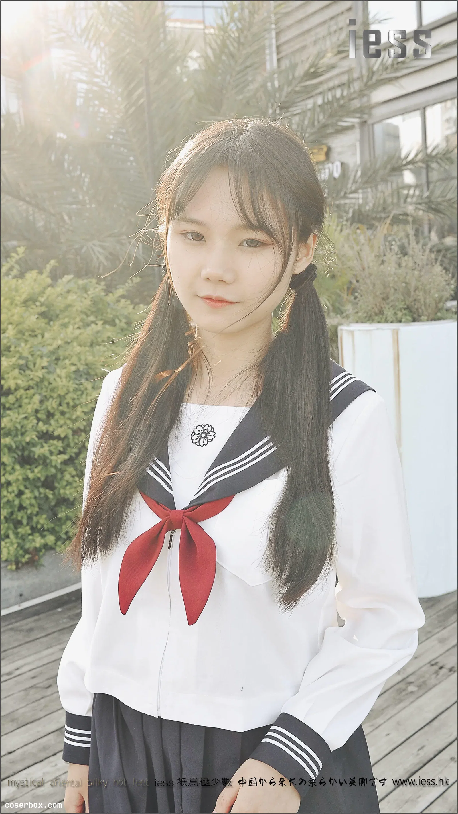 IESS异思趣向 2016.12.12 丝足便当041：琪琪 《制服系列之JK节选版》[99P-106M] [99P 106.44MB]