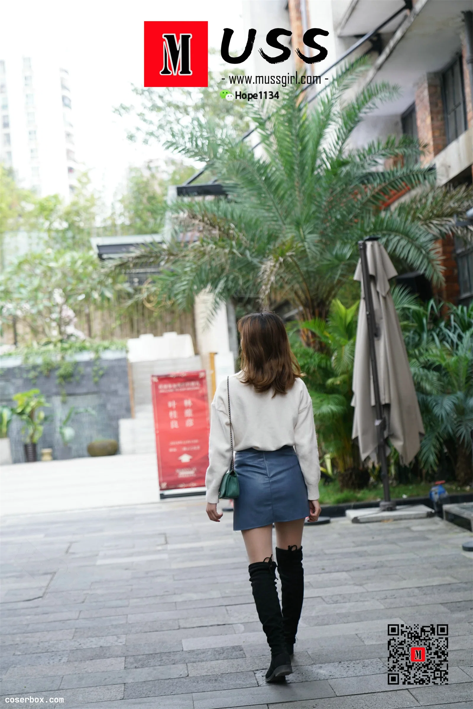 MussGirl慕丝女郎 NO.048 皮裙下的骚动 [82P+377MB]