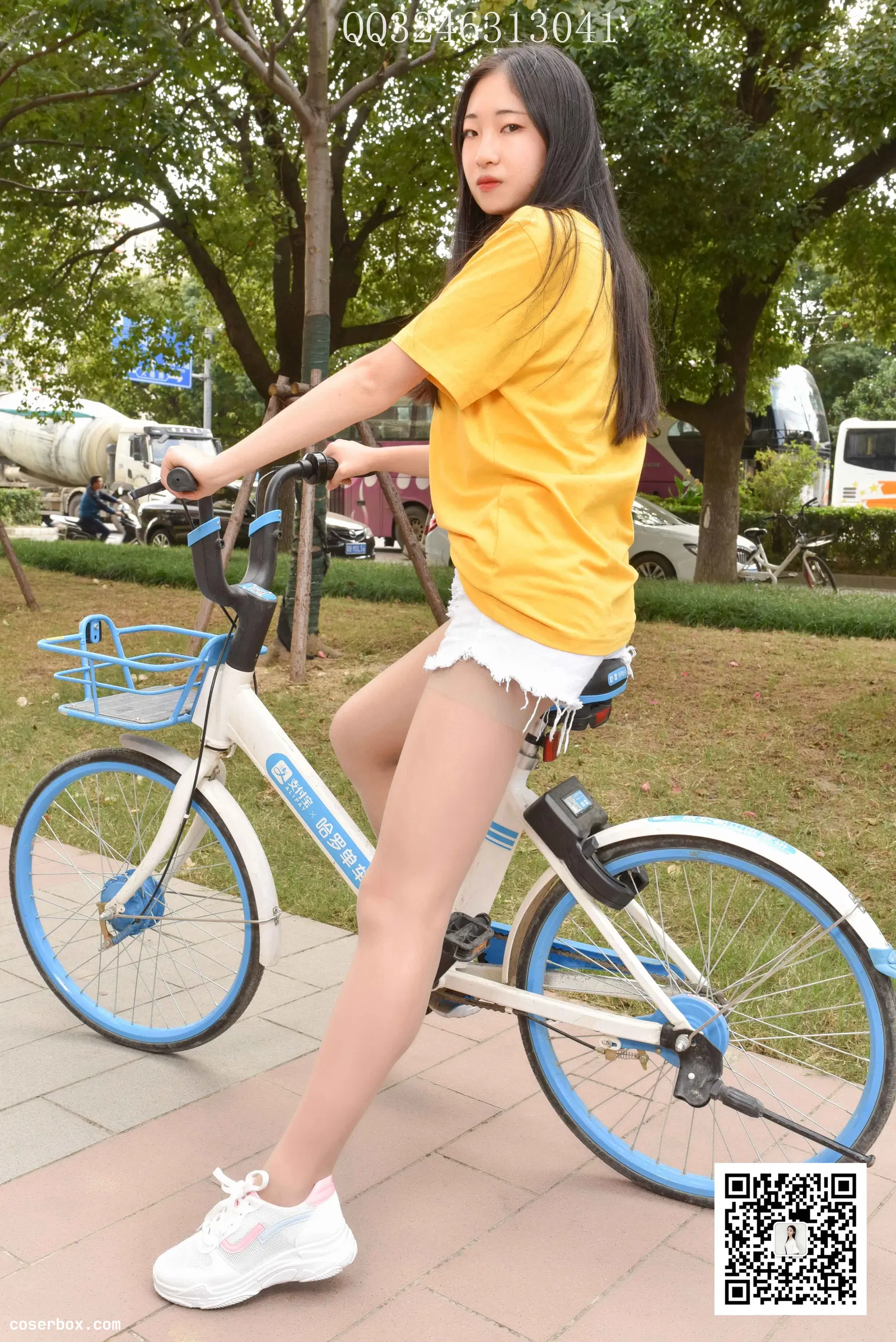 大生模拍 NO.093 肉丝单车 [47P 131.1MB]