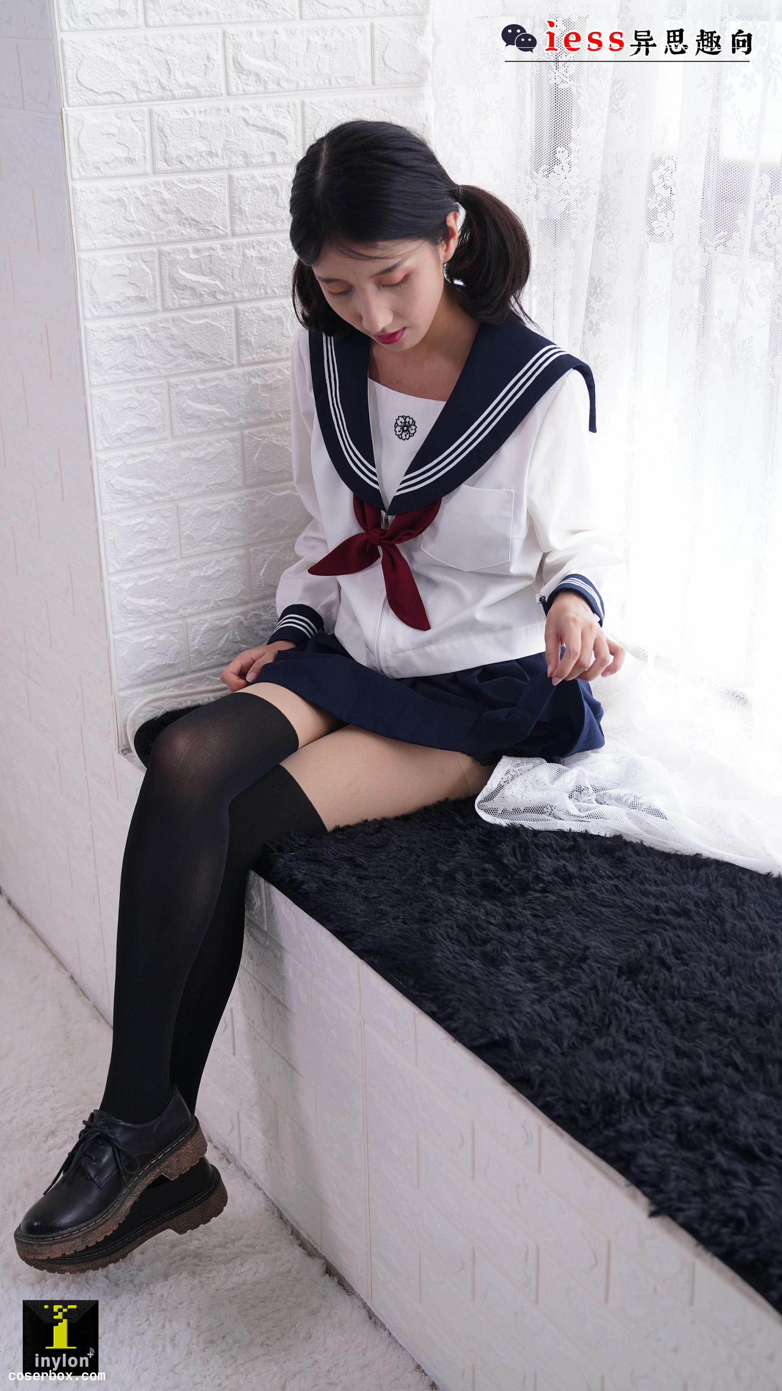 IESS异思趣向 普惠集 133-森爷 假双短JK袜 [80P 58.08MB]