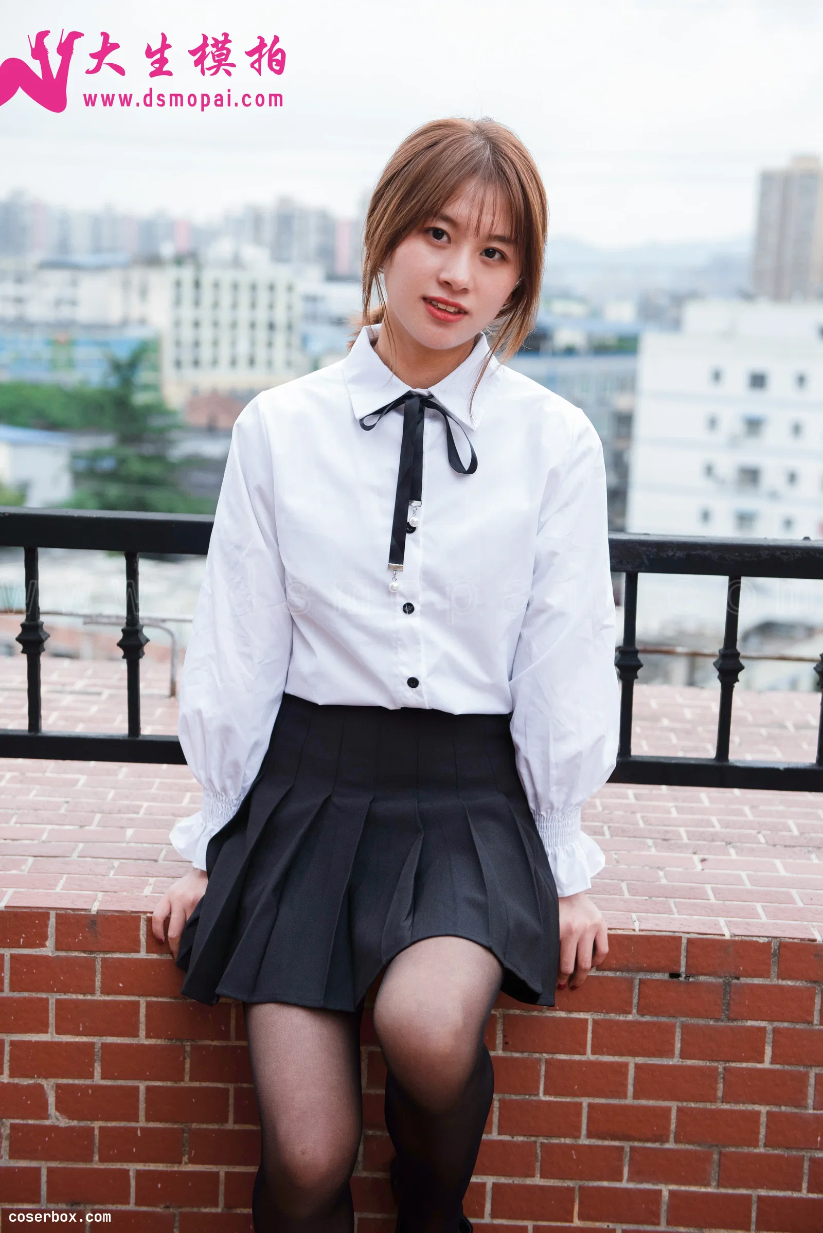 大生模拍 NO.152 小颖 学院黑丝 [48P 1V 412.1MB]