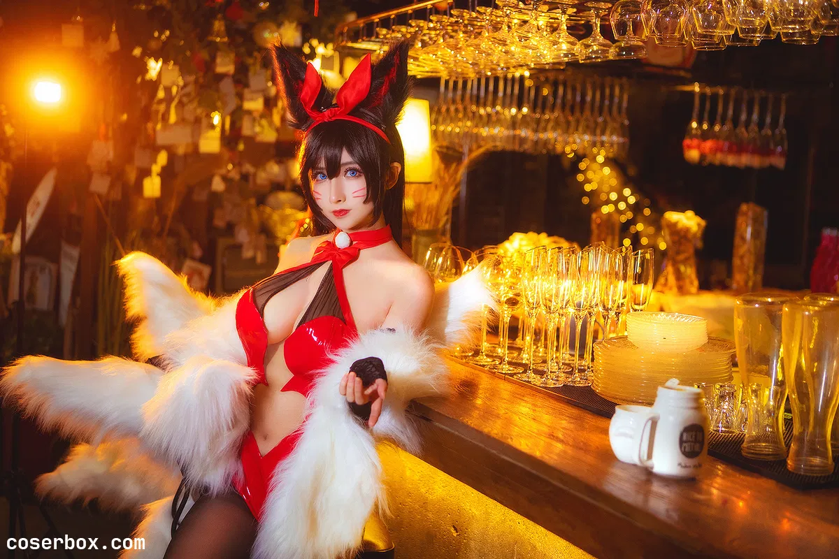 Rioko凉凉子(肉扣热热子) NO.017 兔女郎阿狸 [14P 395.82MB] - 1