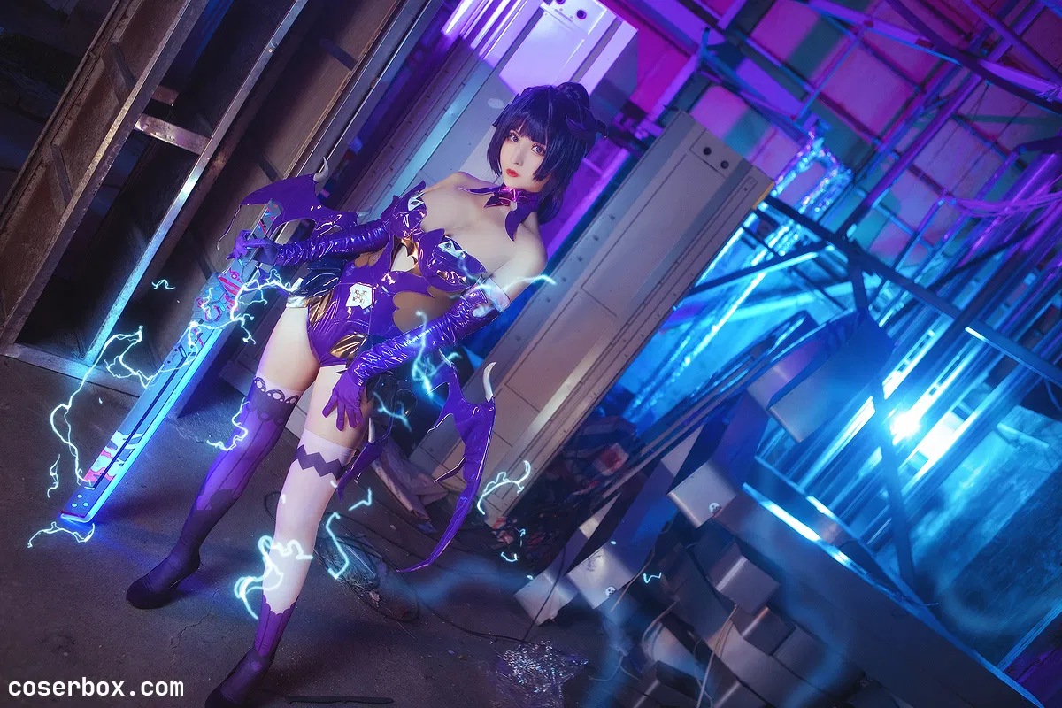 Rioko凉凉子(肉扣热热子) NO.012 魅魔芽衣 [22P 696.63MB] - 1