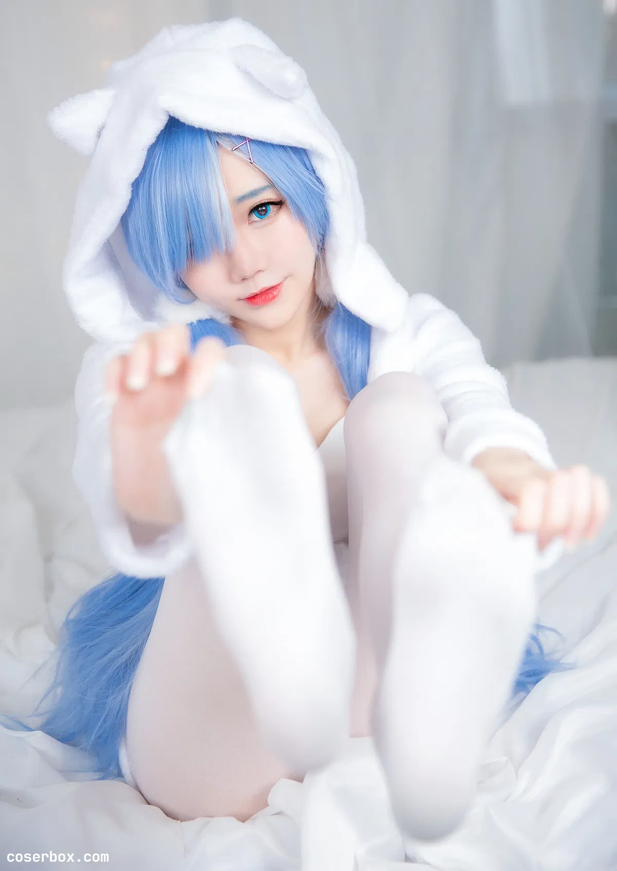 Sally Dorasnow NO.023 Rem White Kitty [49P 281.5MB] - 2