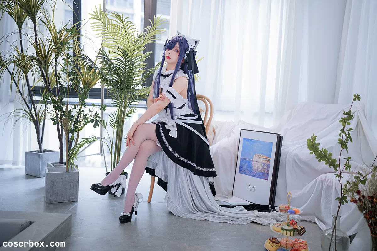 Rioko凉凉子(肉扣热热子) NO.105 奥古斯特 女仆装 [41P 489.2MB] - 1