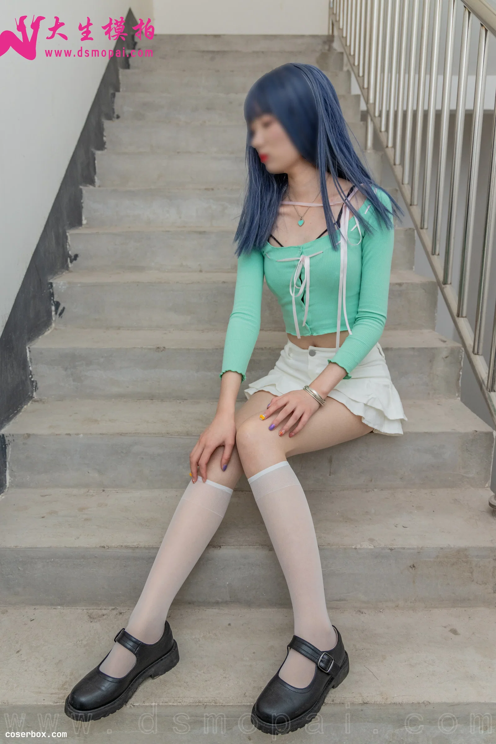 大生模拍 NO.239 利利 楼道美丝 [128P 2.06GB]