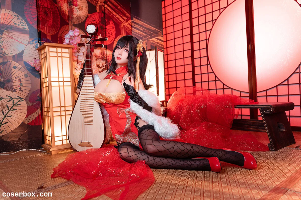 Rioko凉凉子(肉扣热热子) NO.033 大凤旗袍 [20P 428.95MB] - 2