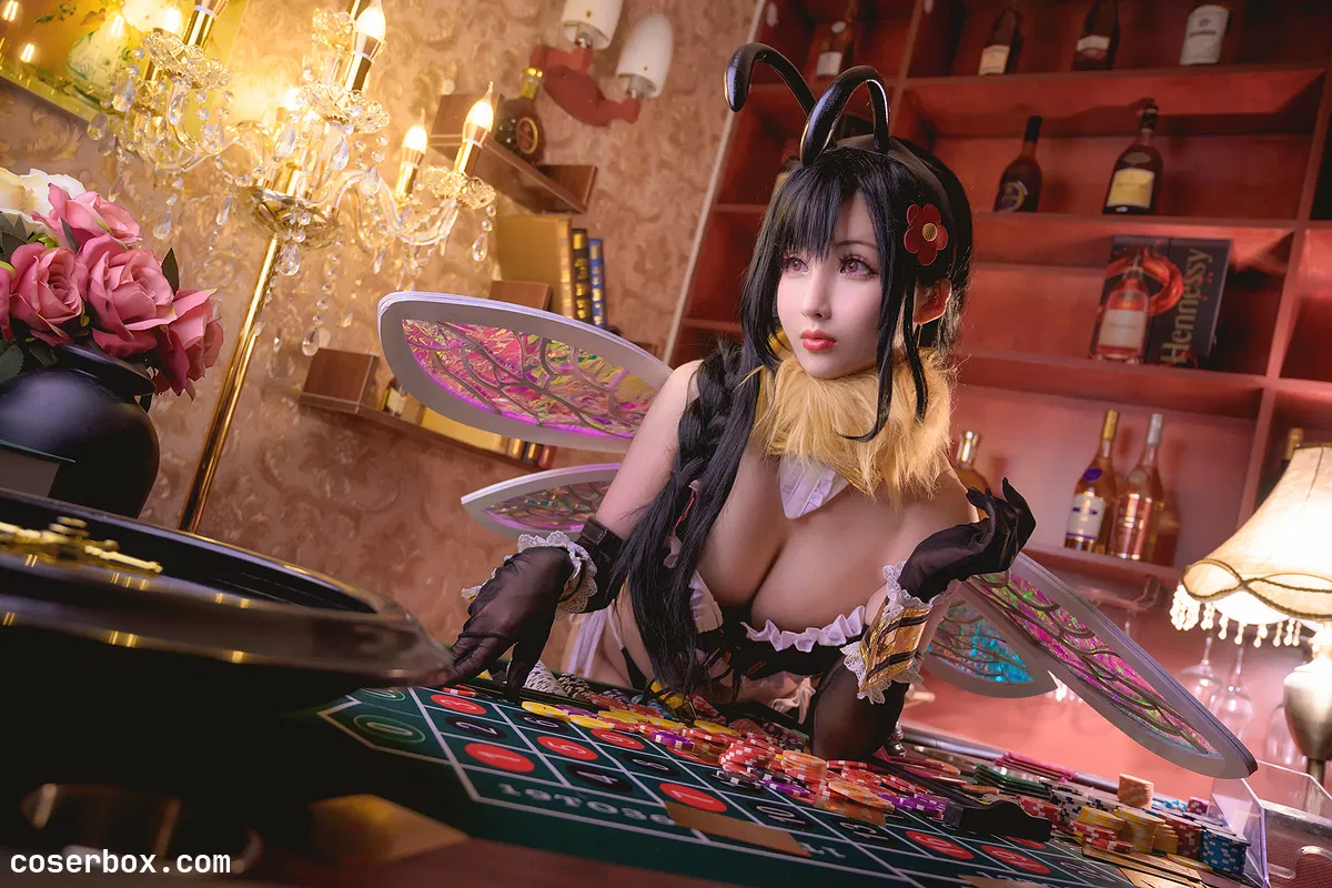 Rioko凉凉子(肉扣热热子) NO.051 蒂法little bee [25P 500.9MB] - 1