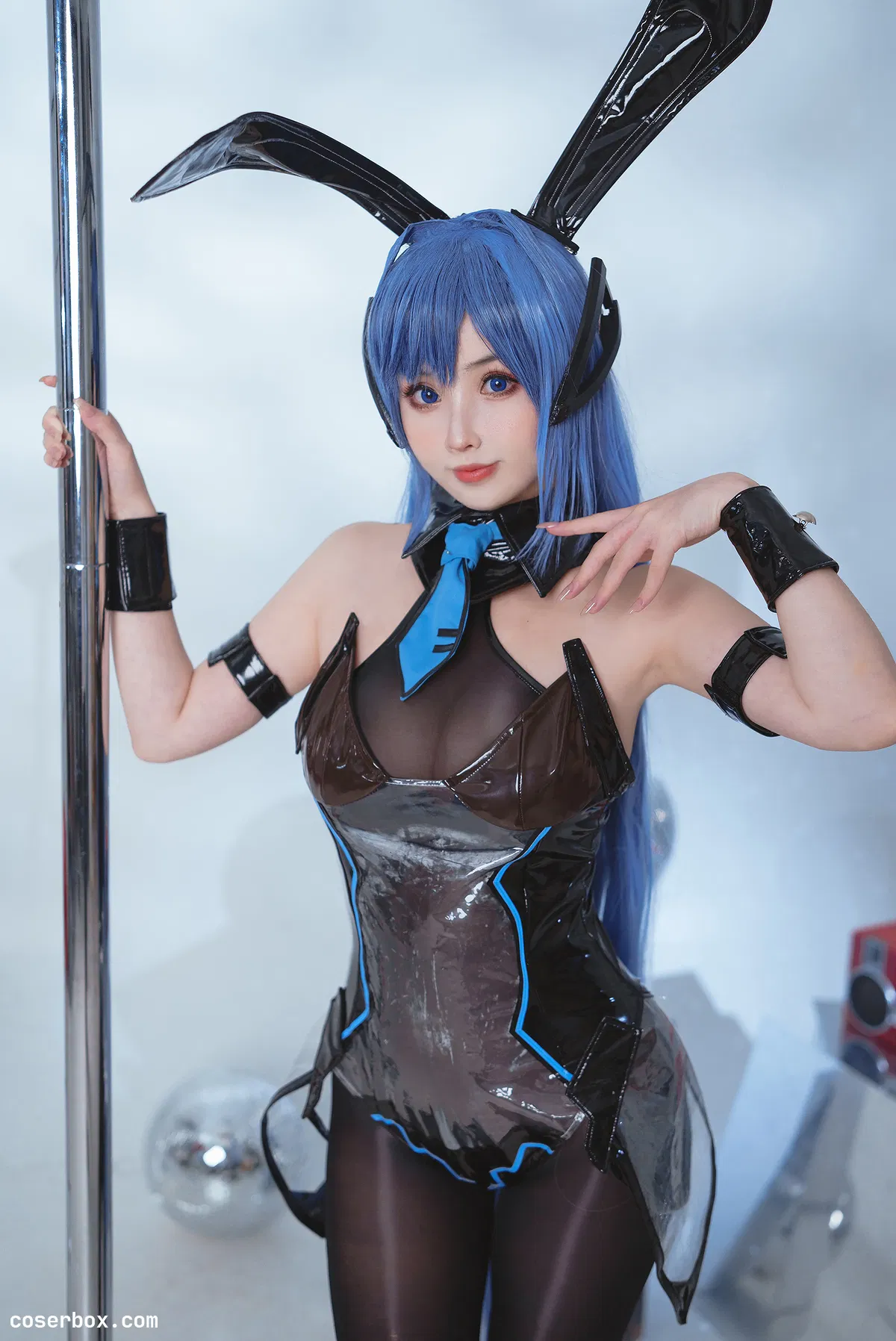 Rioko凉凉子(肉扣热热子) NO.100 碧蓝花园兔女郎 [46P 1V 726.61MB] - 2