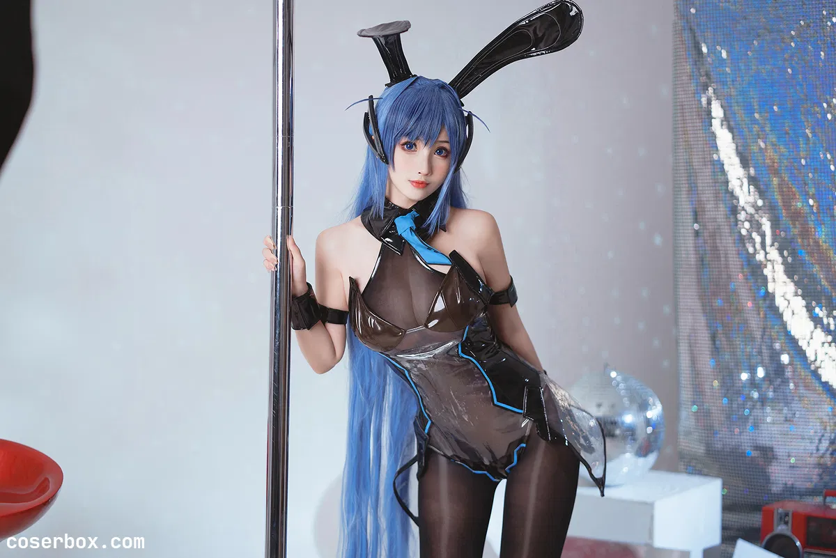 Rioko凉凉子(肉扣热热子) NO.100 碧蓝花园兔女郎 [46P 1V 726.61MB] - 1