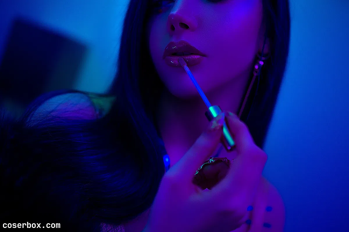 Sayafox NO.020 Cyberpunk Dress [15P 202.36MB] - 1