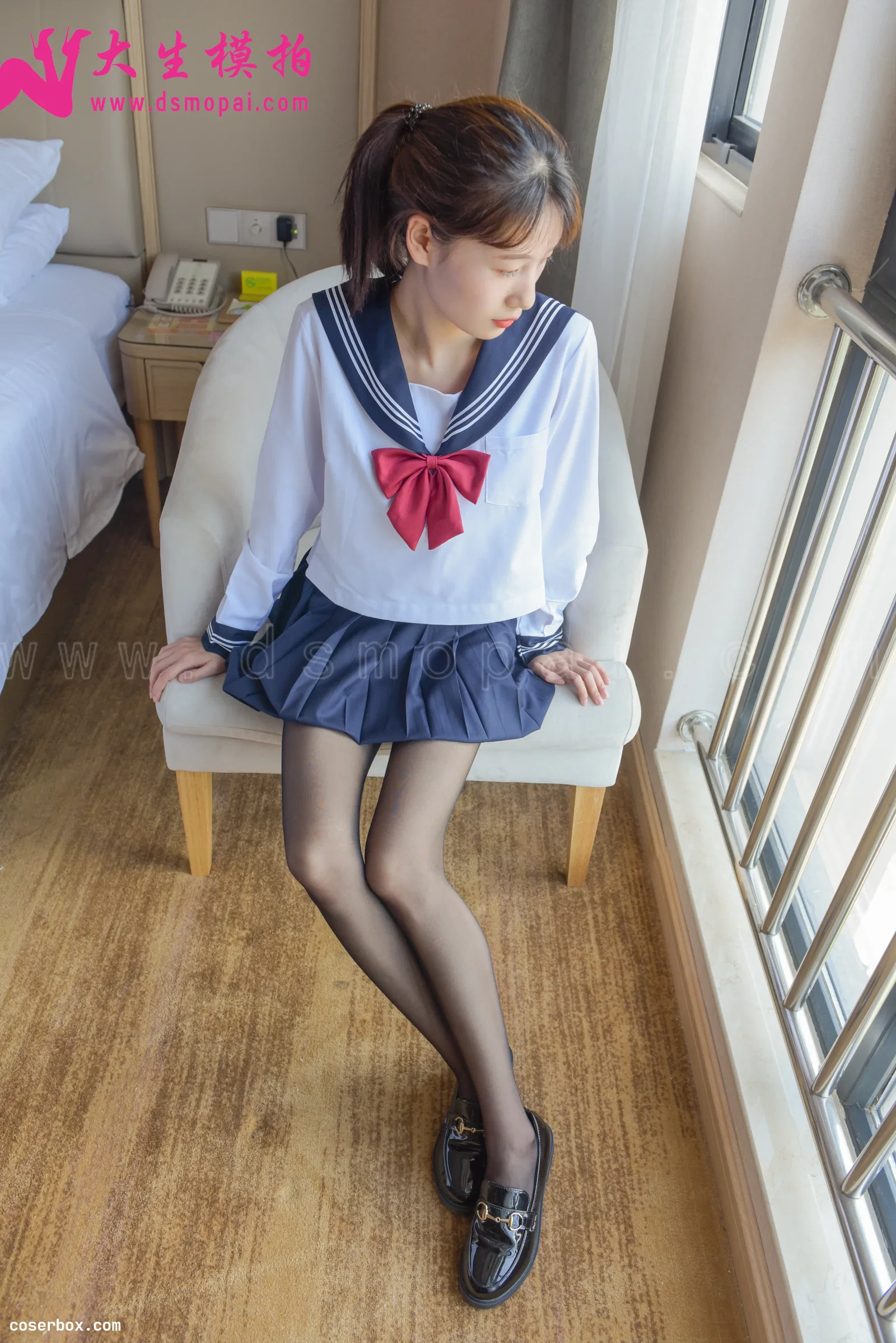 大生模拍 NO.207 意涵 JK黑丝 [55P 233.39MB]