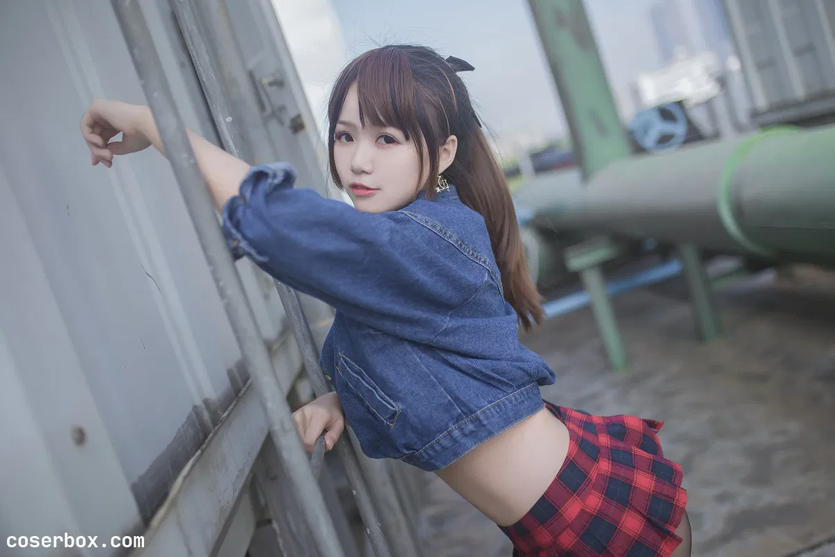 Yoko宅夏 NO.005 红色格子 [32P 188.59MB] - 2