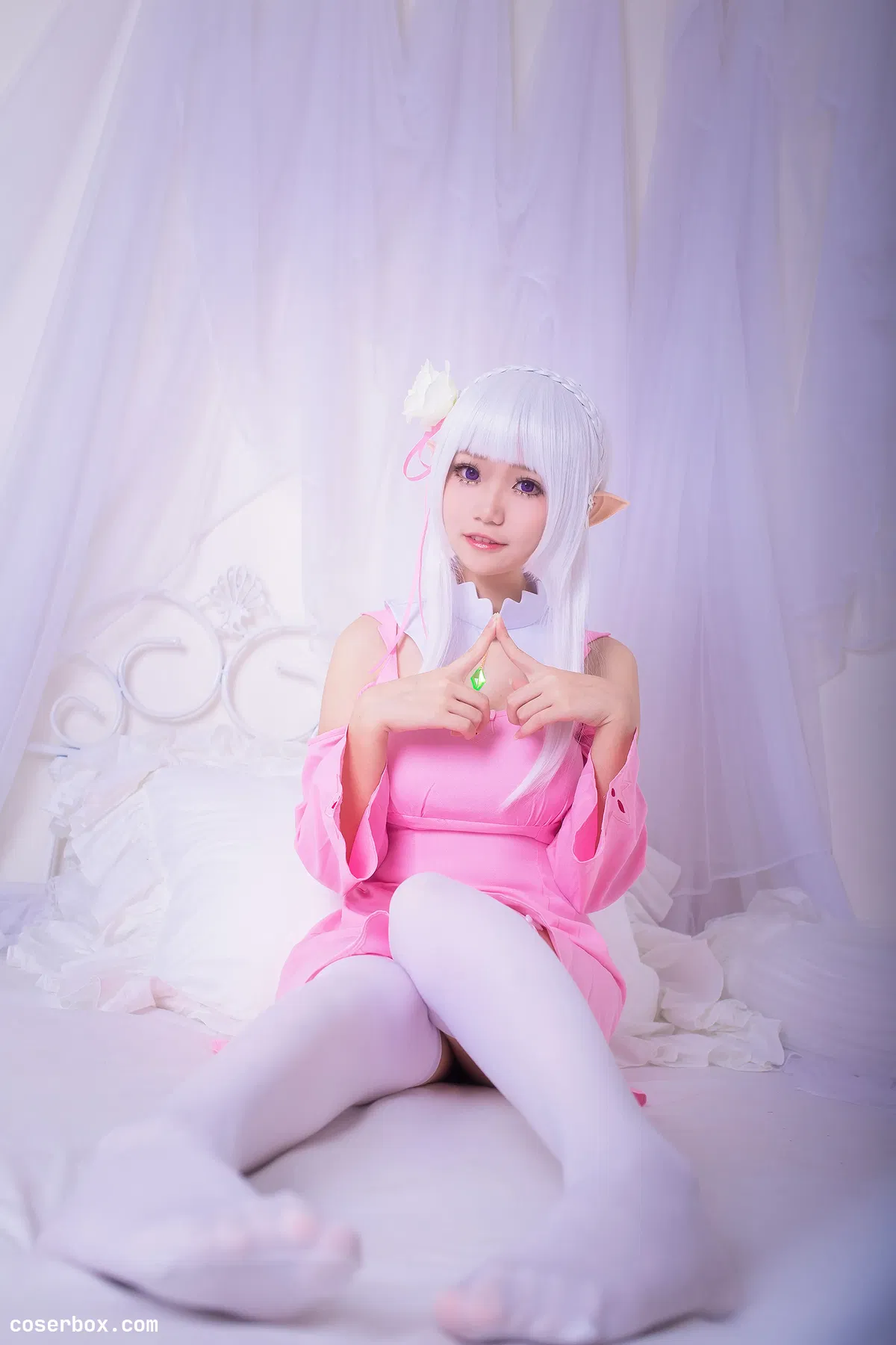 Yoko宅夏 NO.001 艾米莉娅x2 [18P 99.06MB] - 1