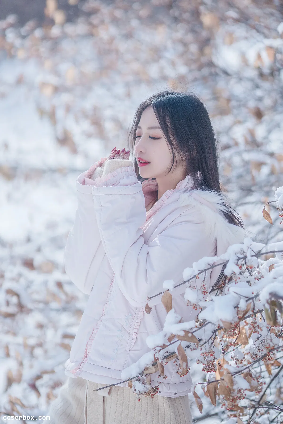 Shika小鹿鹿 NO.040 雪景 [28P 154.01MB] - 1