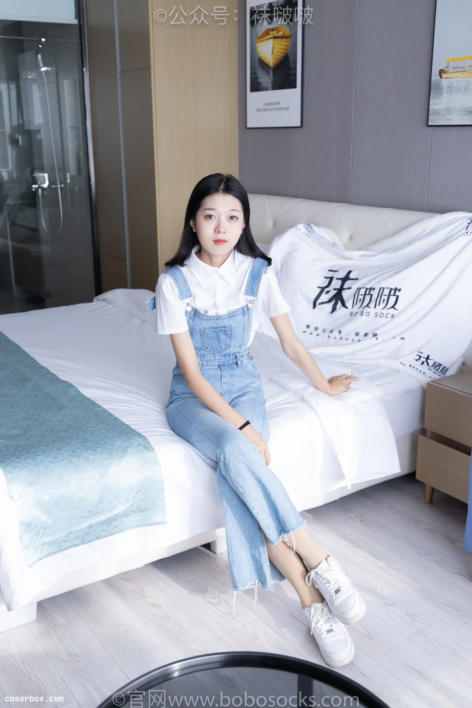 BoBoSocks袜啵啵 NO.034 瑶瑶-空军一号板鞋、特旧厚肉丝 [131P 1V 4.15GB]