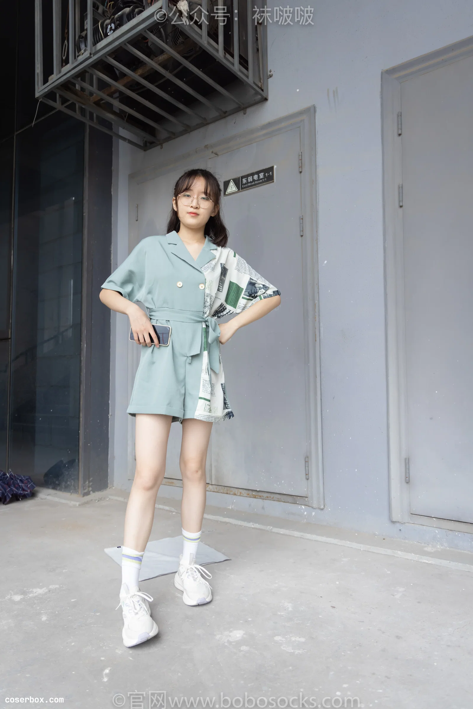 BoBoSocks袜啵啵 NO.025 熊熊-安踏运动鞋、白色棉袜（踩脏）、裸足 [146P 1V 5.23GB]