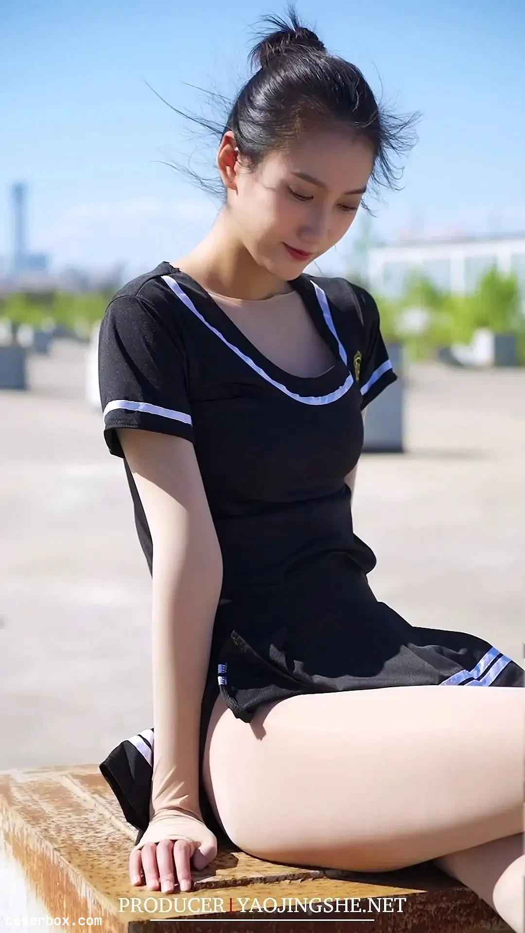 FAIRY CLUB妖精社 视频 H2123《思文-丝滑连身》 [2P 1V 445.47MB] - 1