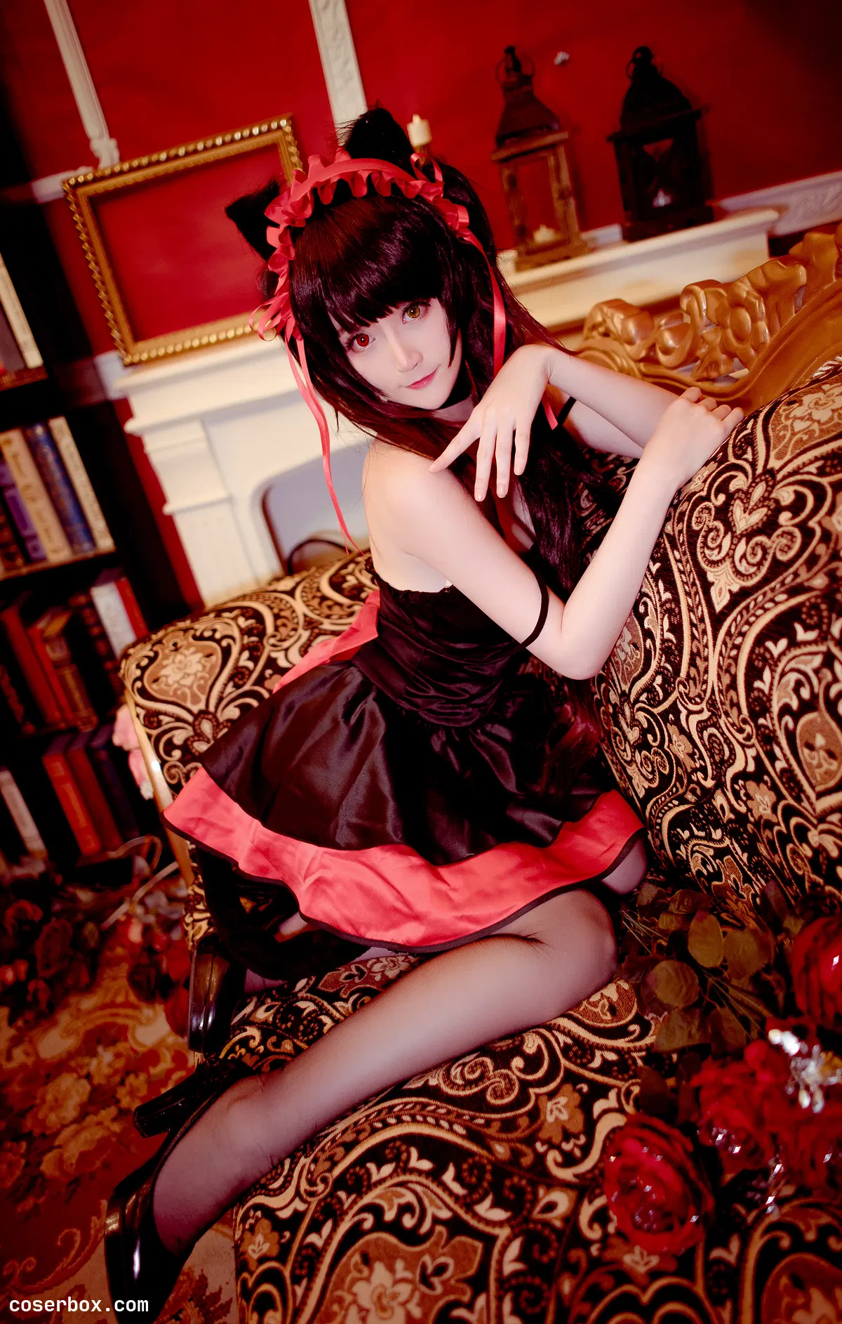 yui金鱼 NO.012 时崎狂三 黑裙 [11P 166.43MB] - 2