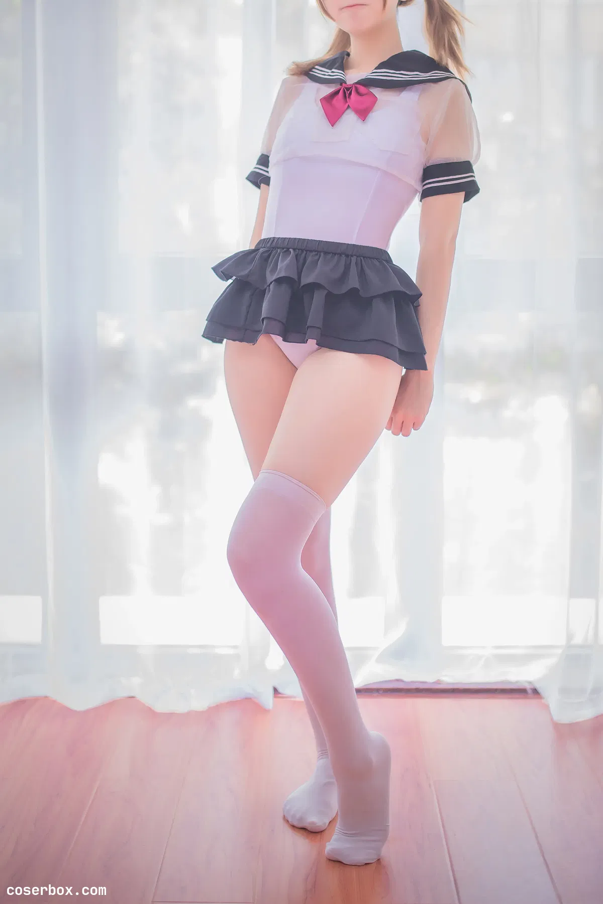 白金Saki NO.007 学生制服 [34P 87.21MB] - 1