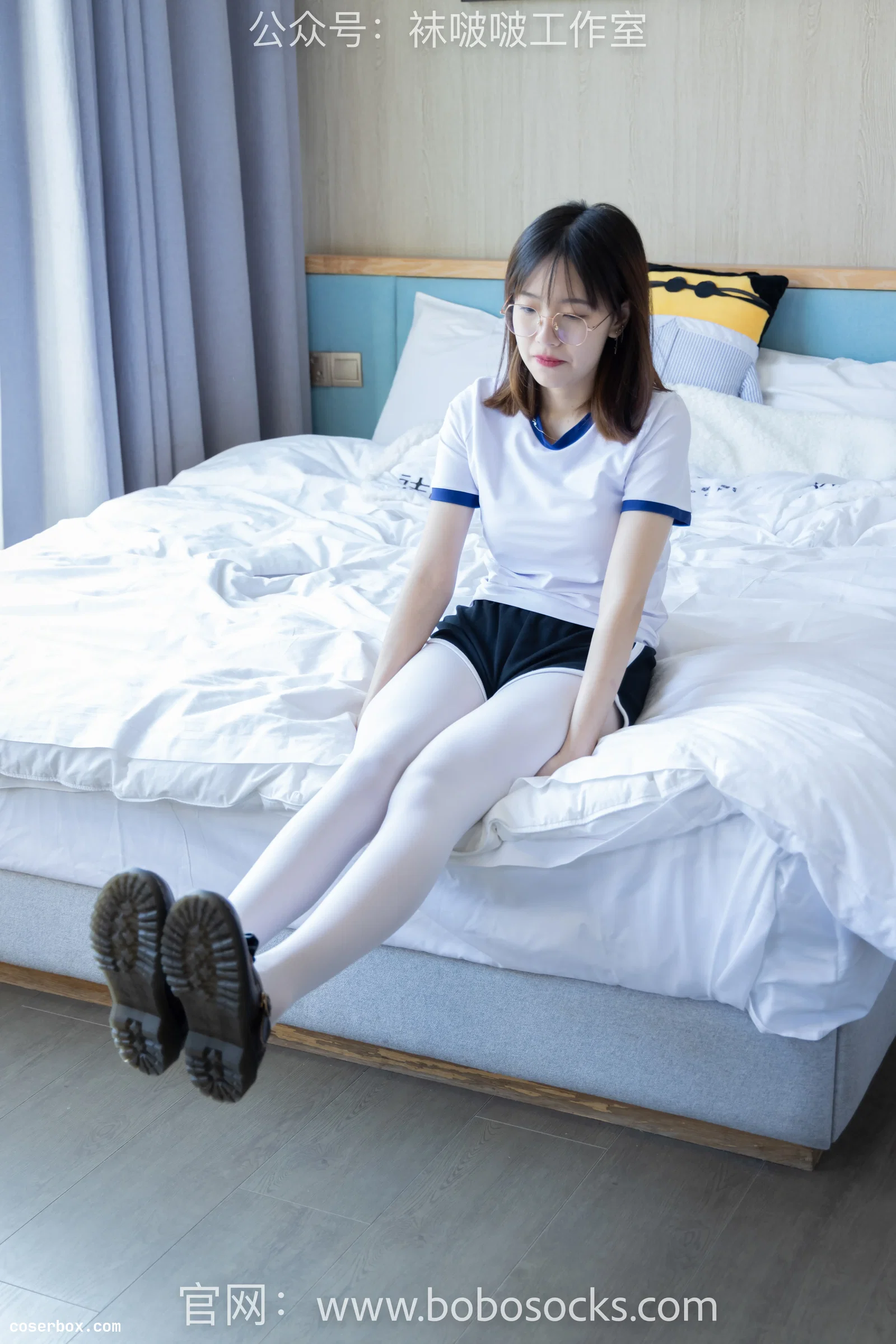 BoBoSocks袜啵啵 NO.108 小甜豆-皮鞋、厚白丝、踩奶油蛋糕剧情 [137P 1V 5.44GB]