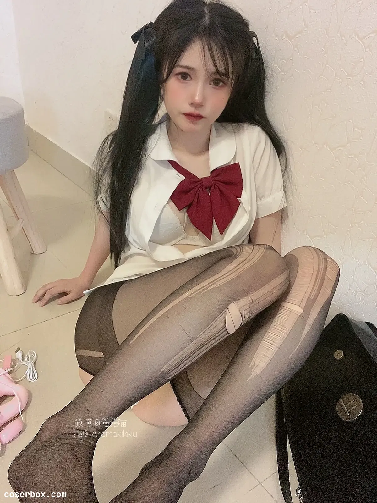 倦倦喵 NO.012 JK的书包里有什么 [132P 1V 281.51MB] - 1