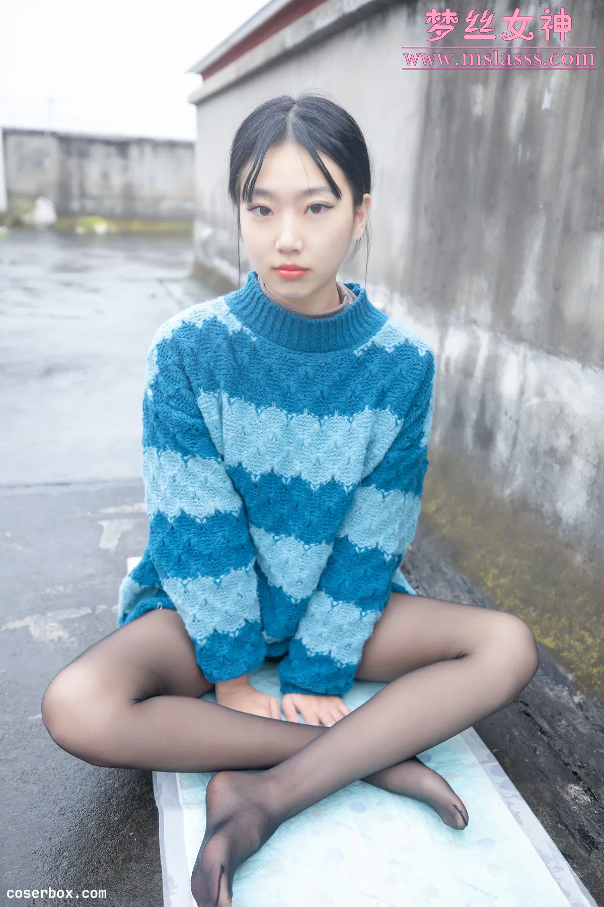 MSLASS梦丝女神 NO.171 凌凌 靴下黑丝 [27P 138.12MB] - 1