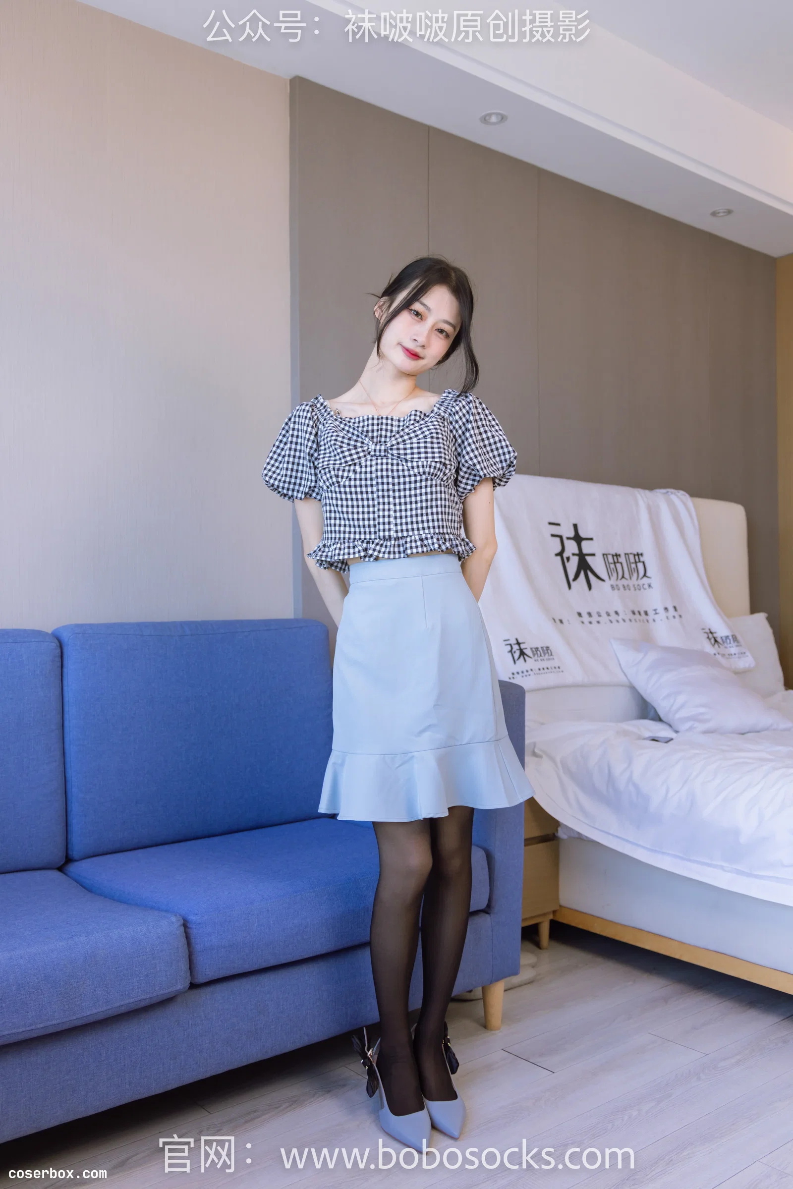 BoBoSocks袜啵啵 NO.131 苏苏-两双高跟鞋、黑丝 [140P 1V 5.91GB]