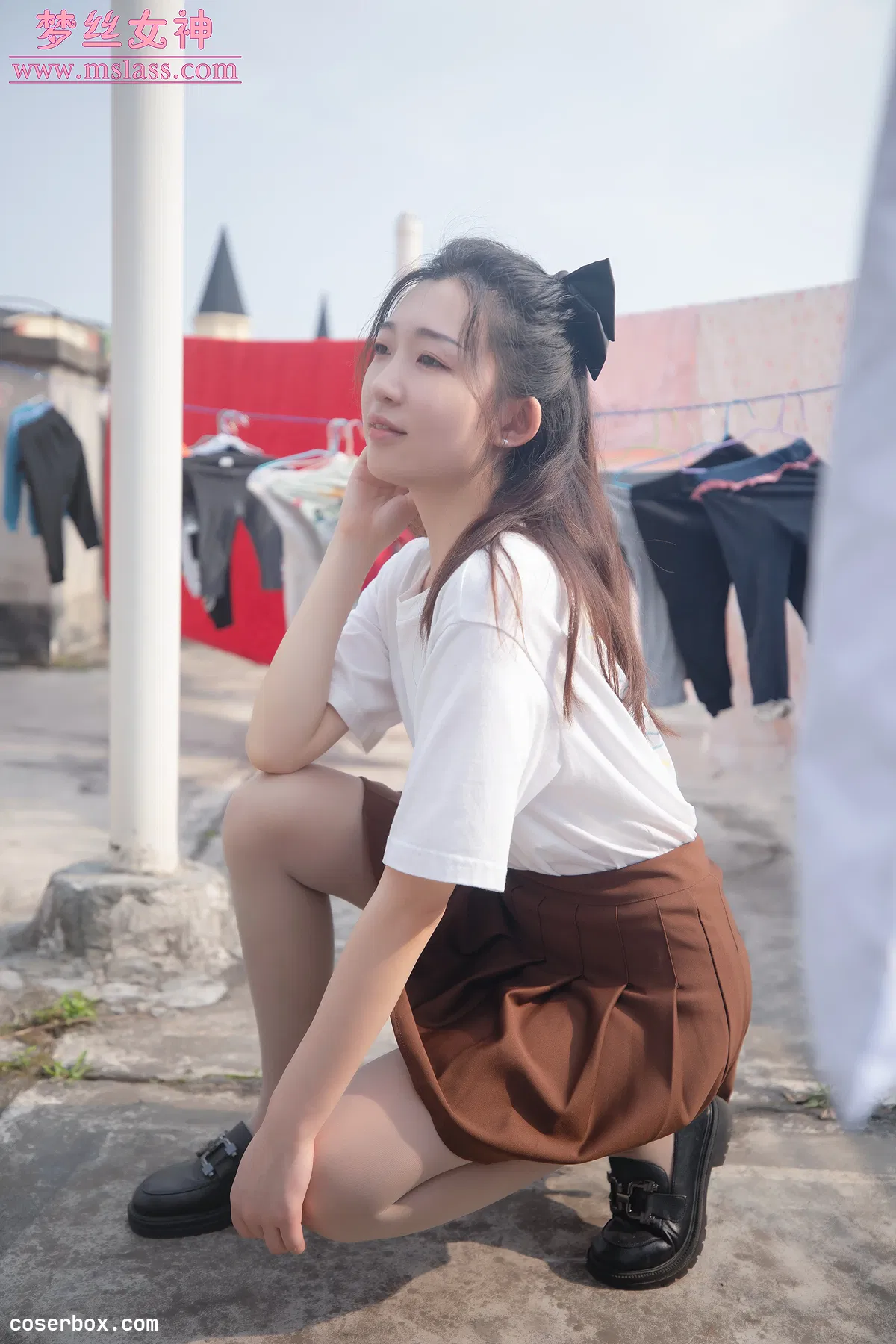 MSLASS梦丝女神 NO.177 丝袜JK小格调 张小雪[59P／263MB] [59P 264.82MB] - 1