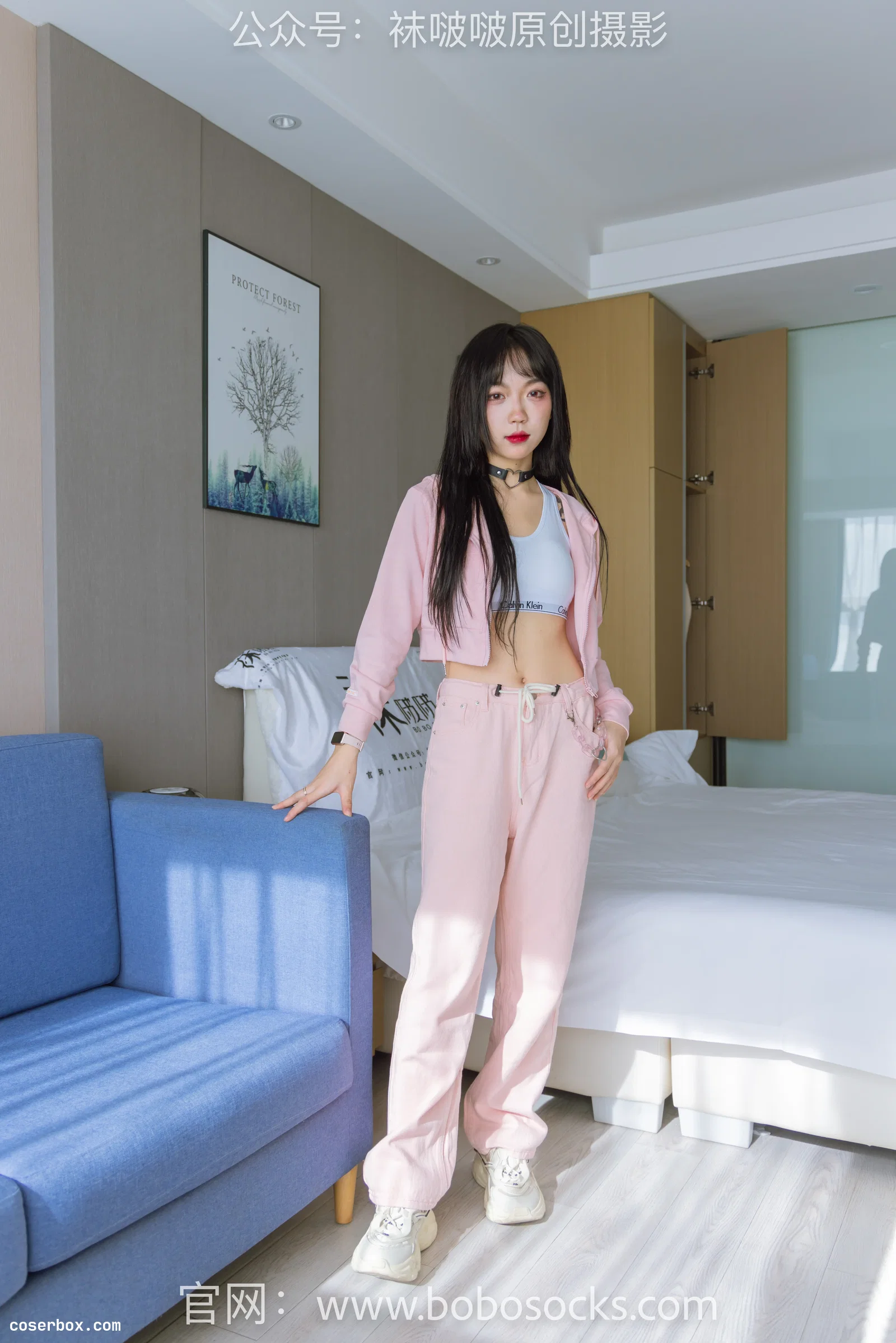 BoBoSocks袜啵啵 NO.141 周周-运动鞋、白棉袜（自然穿脏）、裸足 [140P 1V 5.58GB]