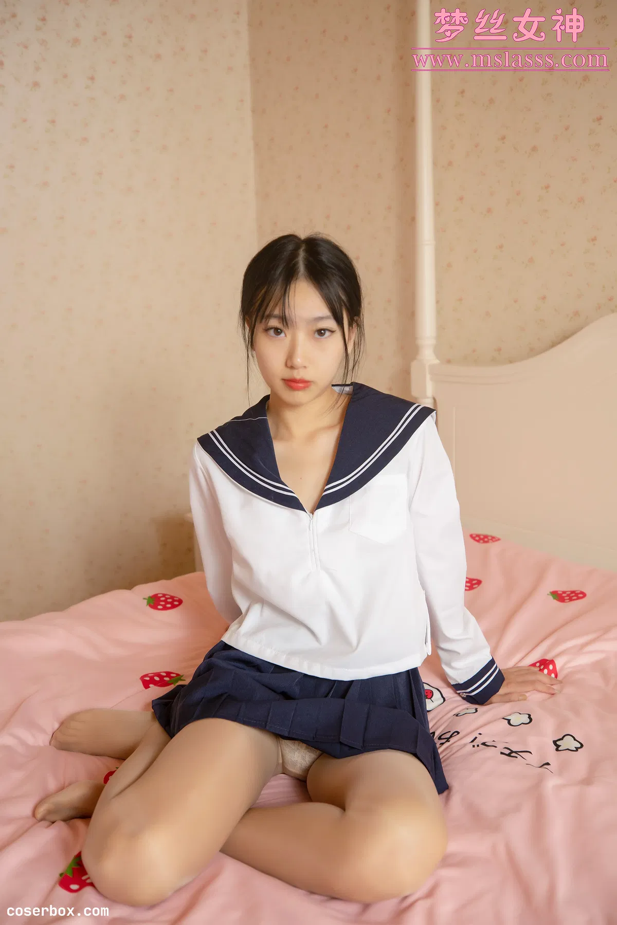 MSLASS梦丝女神 NO.172 凌凌 水手服肉丝 [44P 225.57MB] - 1