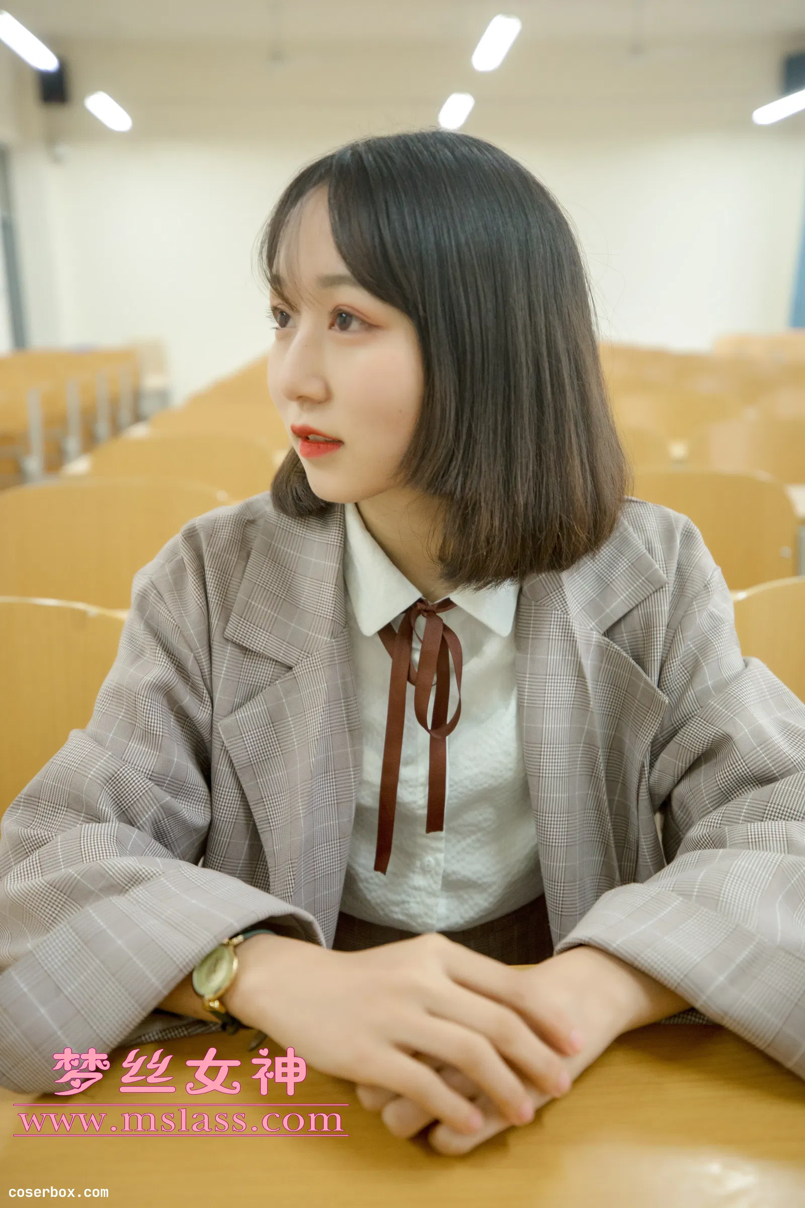 MSLASS梦丝女神 NO.020 刘诺 教室顷语 [89P 1V 1.19GB]