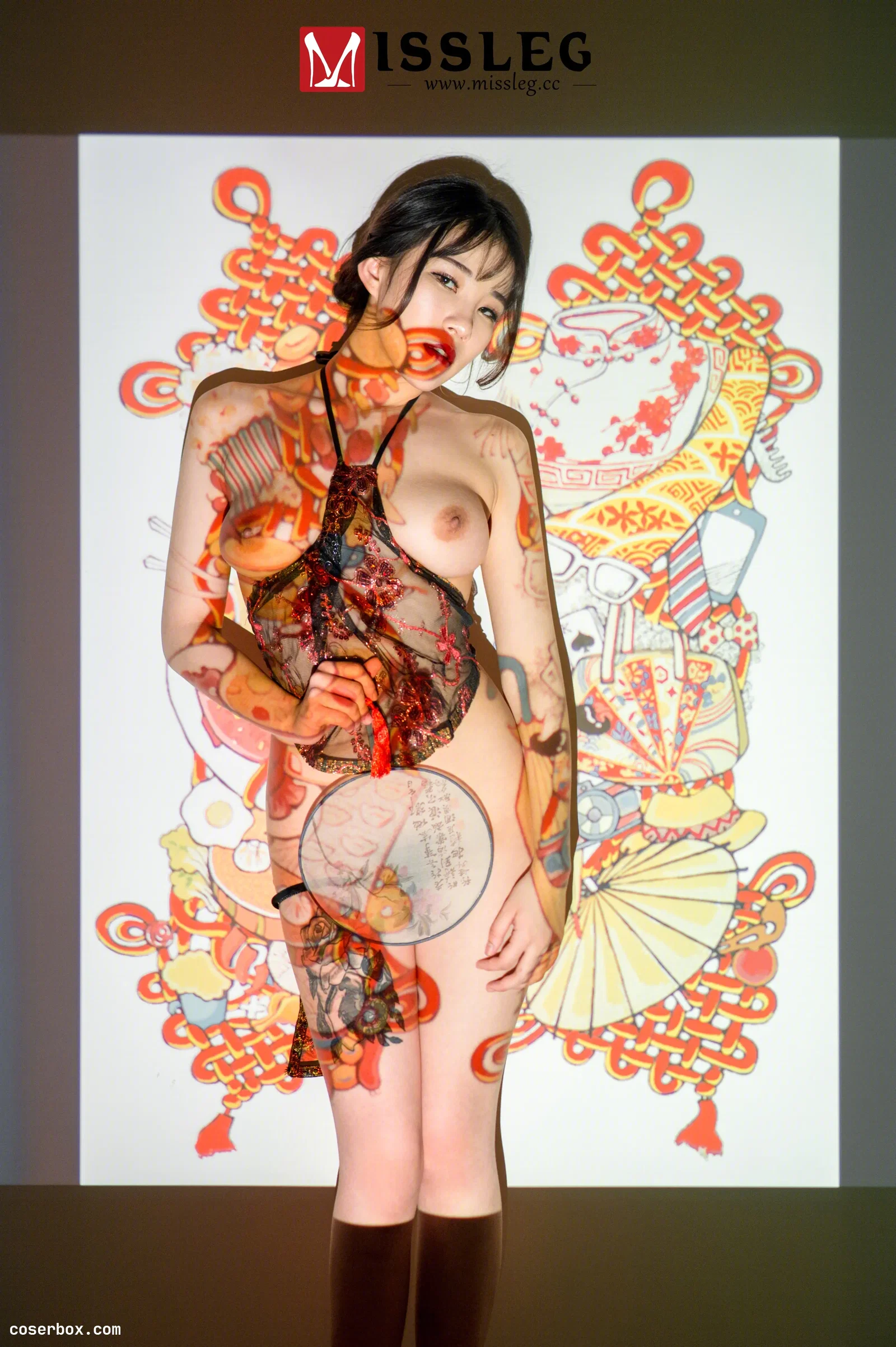 MISSLEG蜜丝 钻石节日特刊F002 春节篇 [51P 222.61MB]