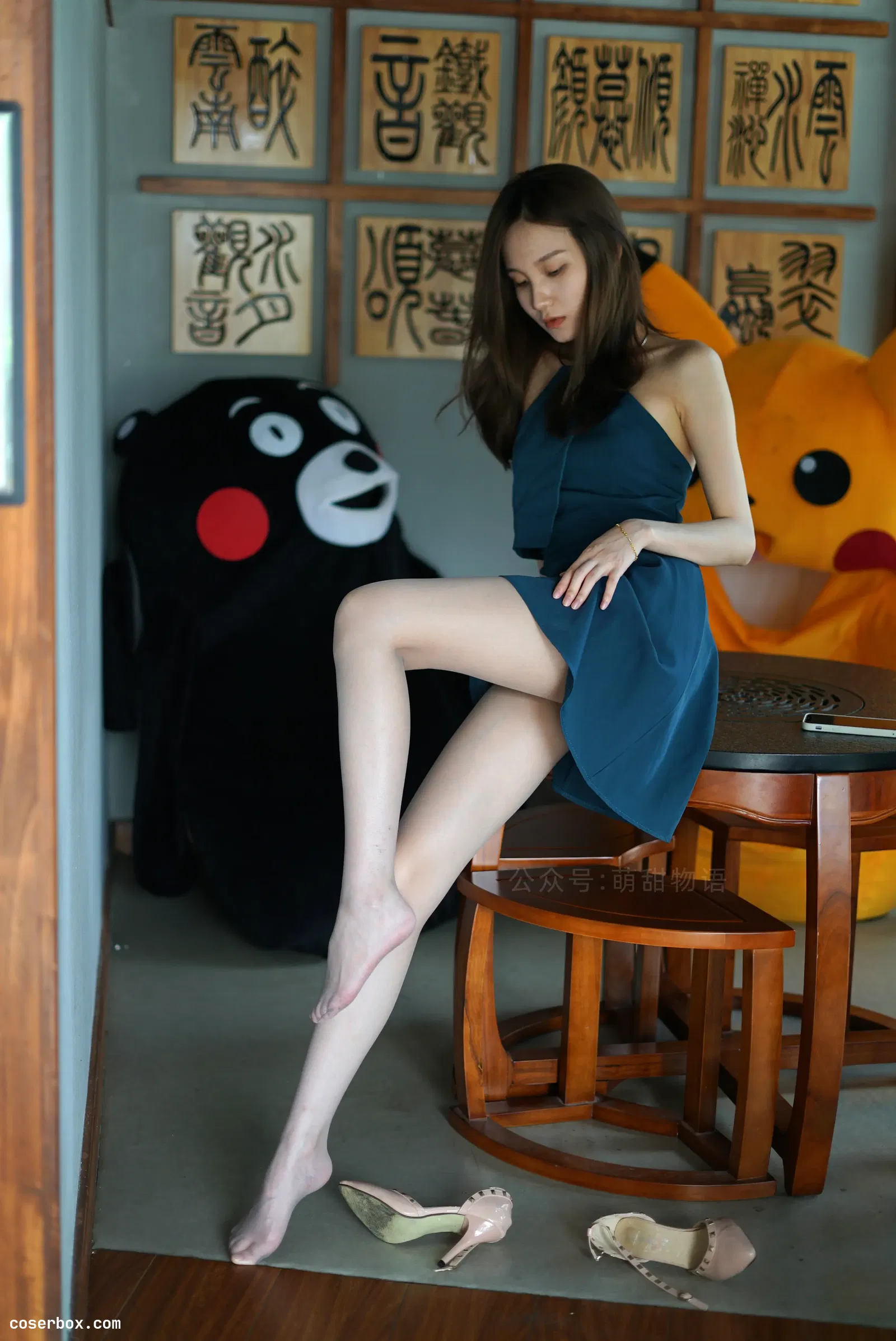 萌甜物语 NO.191《碧螺春-腿腿》 [102P 1V 901.83MB]