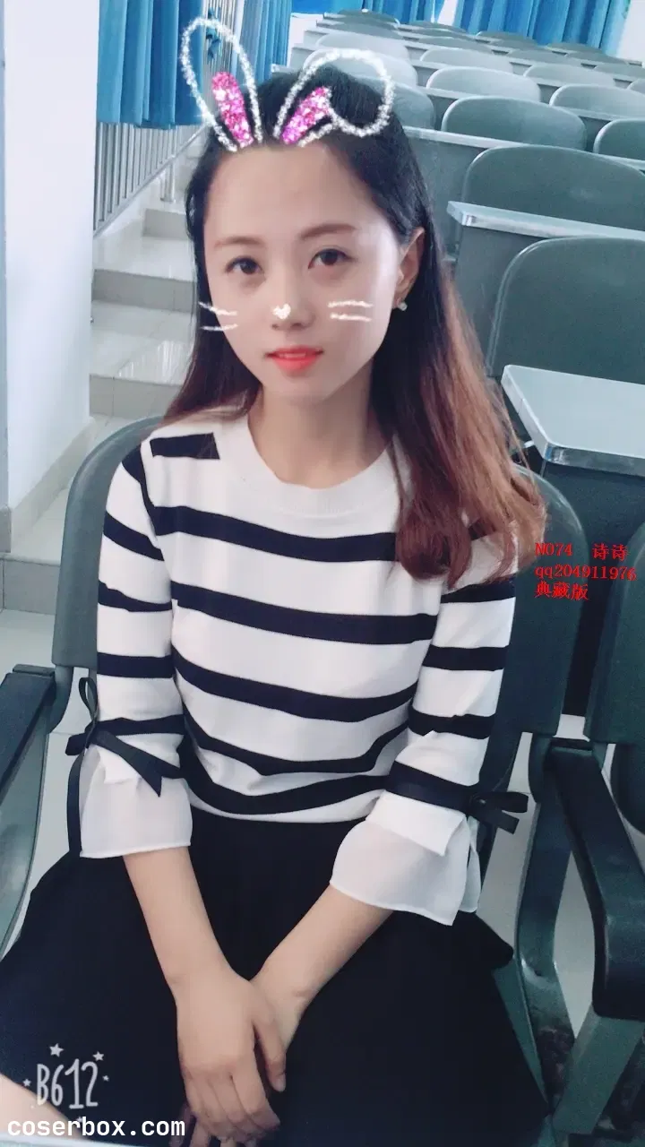 纳丝摄影 NO.074 诗诗教室丝摄 [75P 38.91MB]