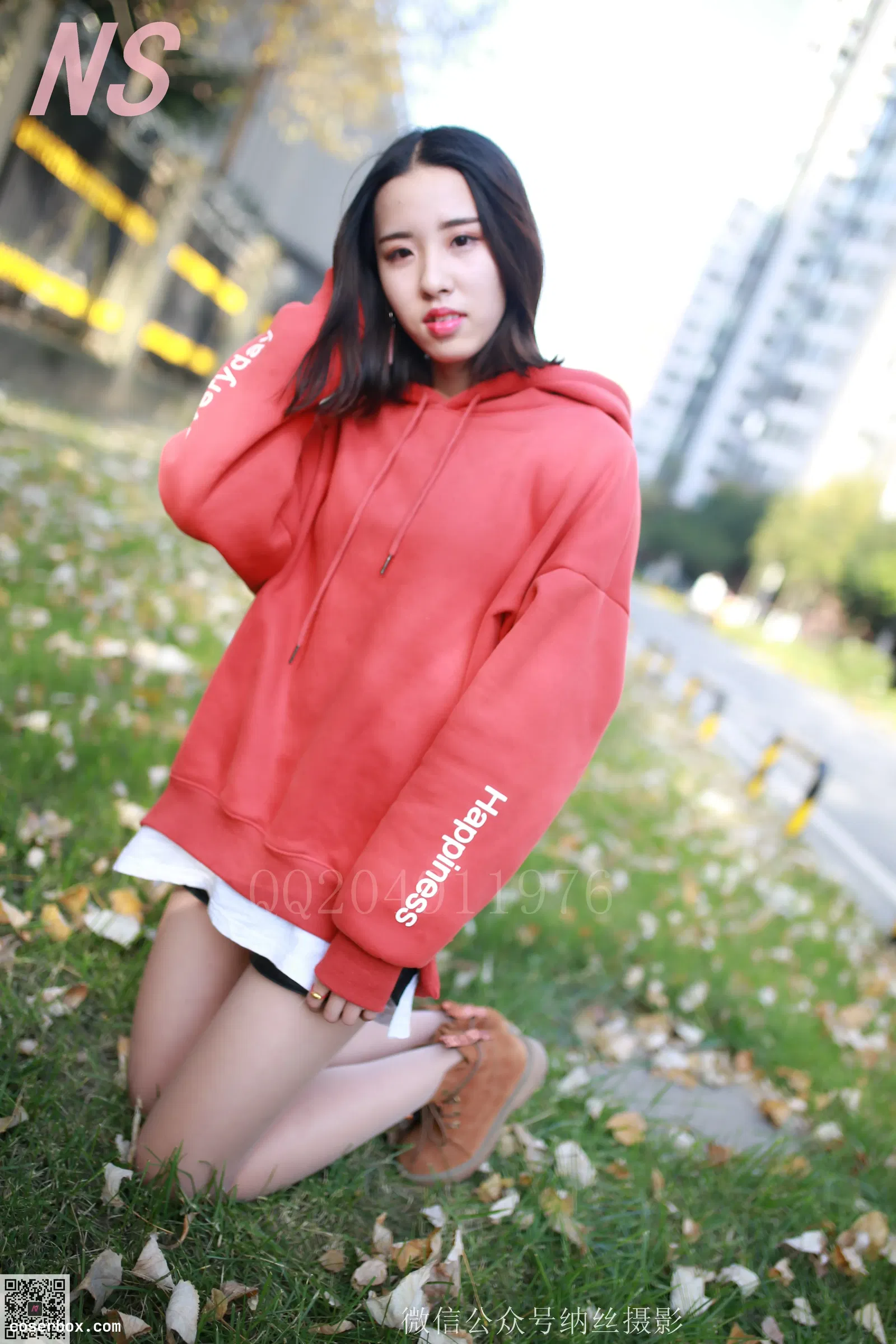 纳丝摄影 NO.116 乔乔 肉丝短裙 [54P 477.4MB]