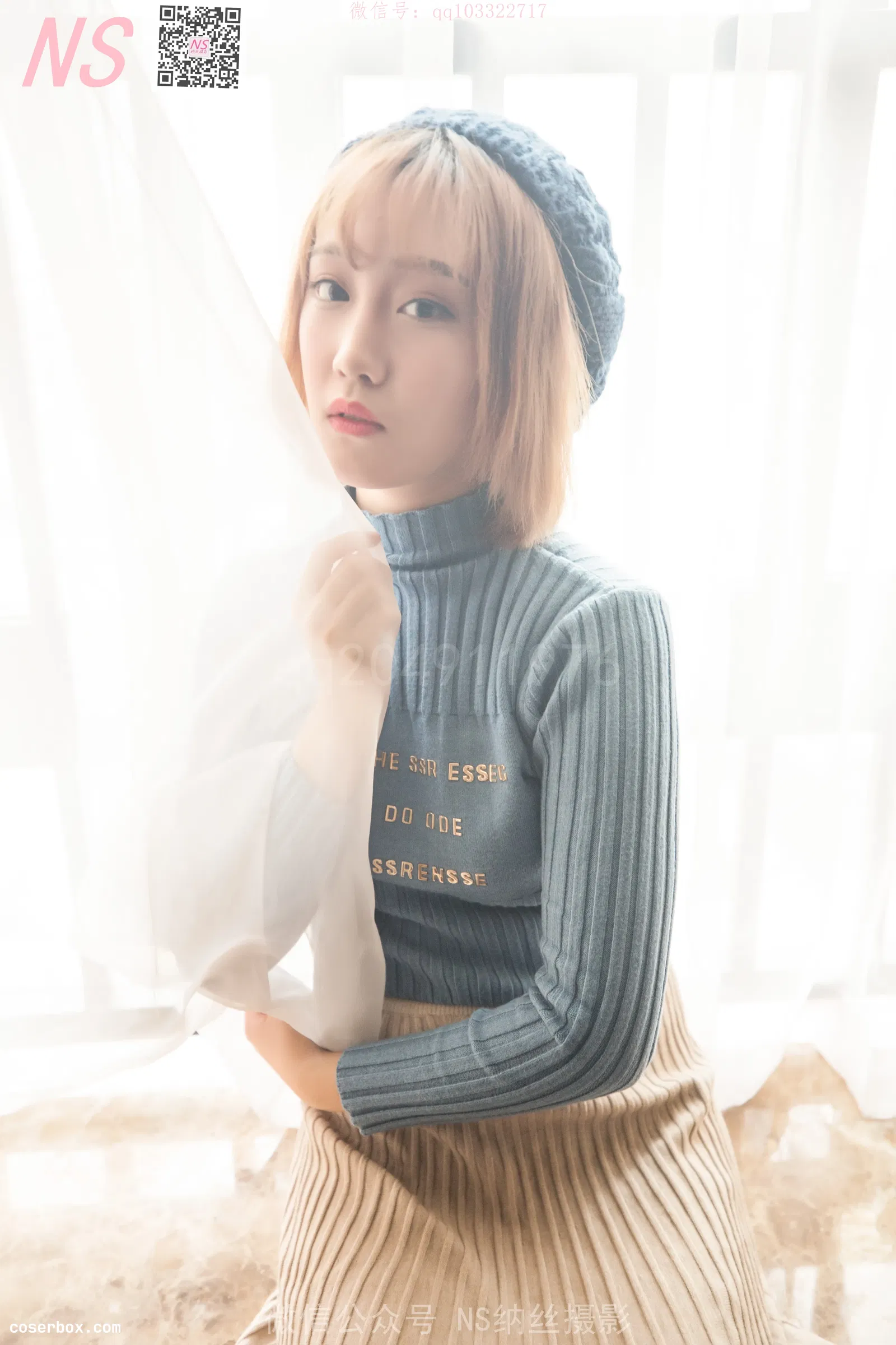 纳丝摄影 NO.155 琴子逆光 短袜和黑色丝袜玉足 [119P 1V 2.32GB]