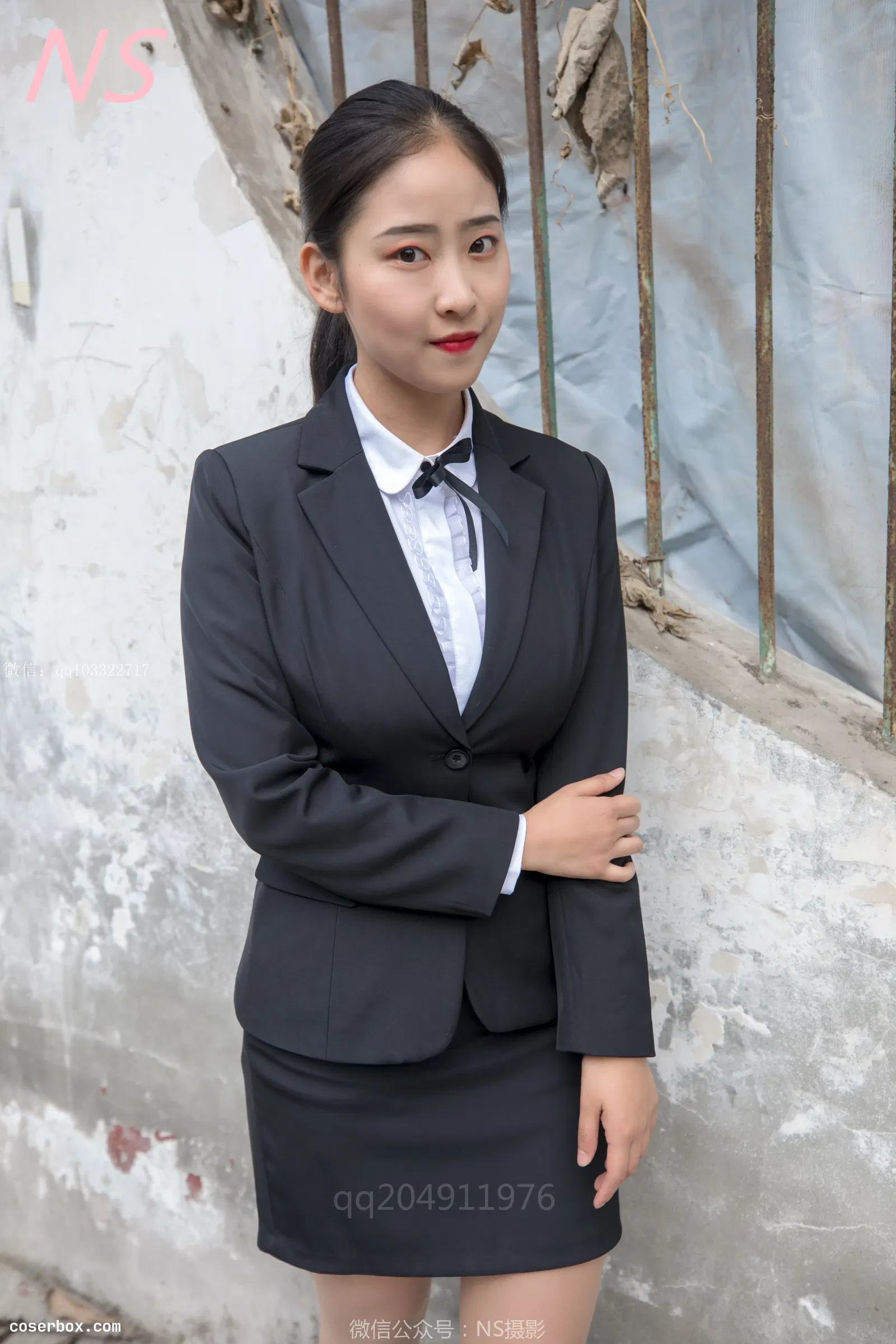 纳丝摄影 NO.196 赵小晨职业装 [42P 265.26MB]