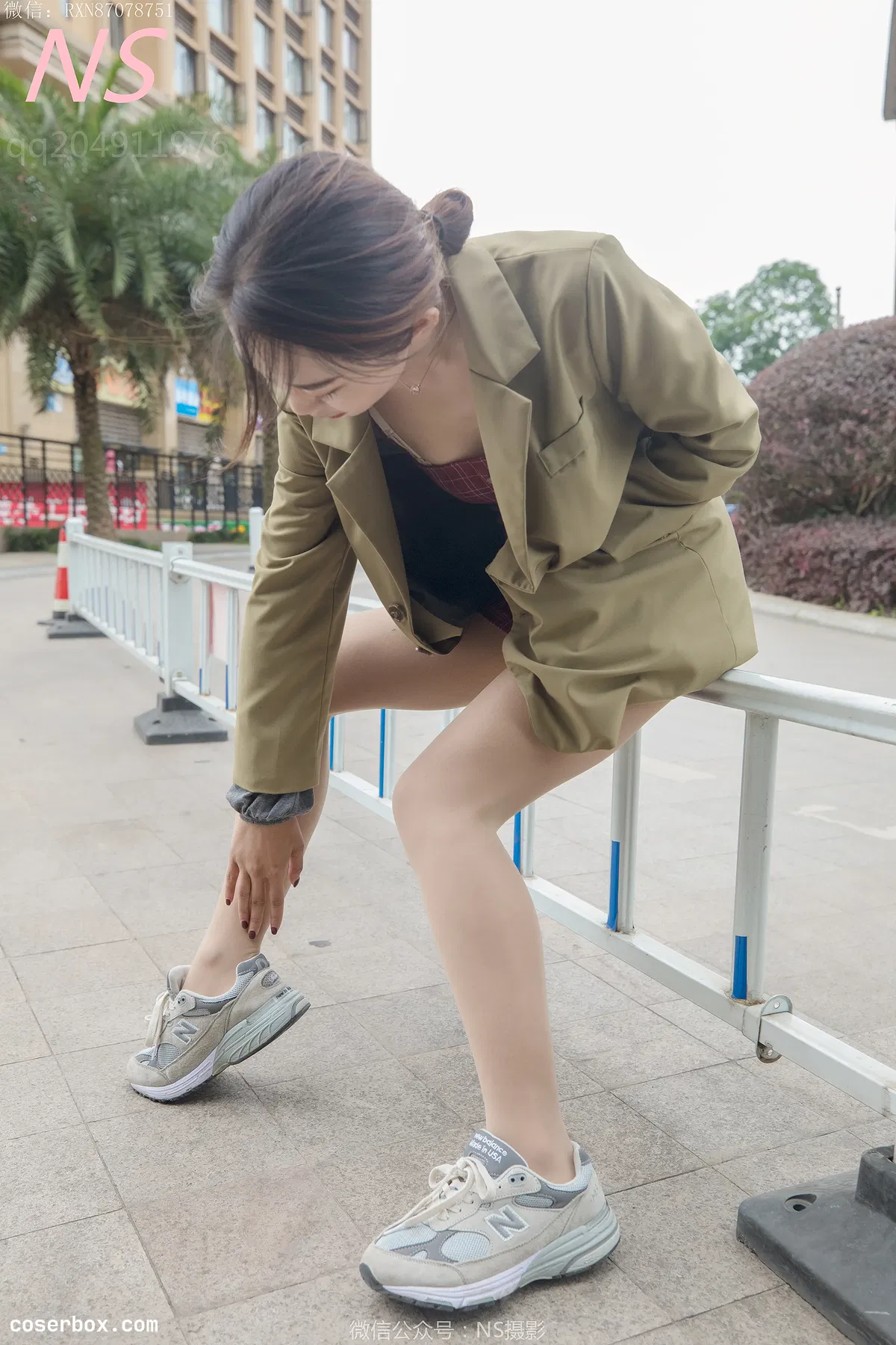 纳丝摄影 NO.239 婉文 穿着丝袜去喝茶啦 [64P 496.9MB] - 2