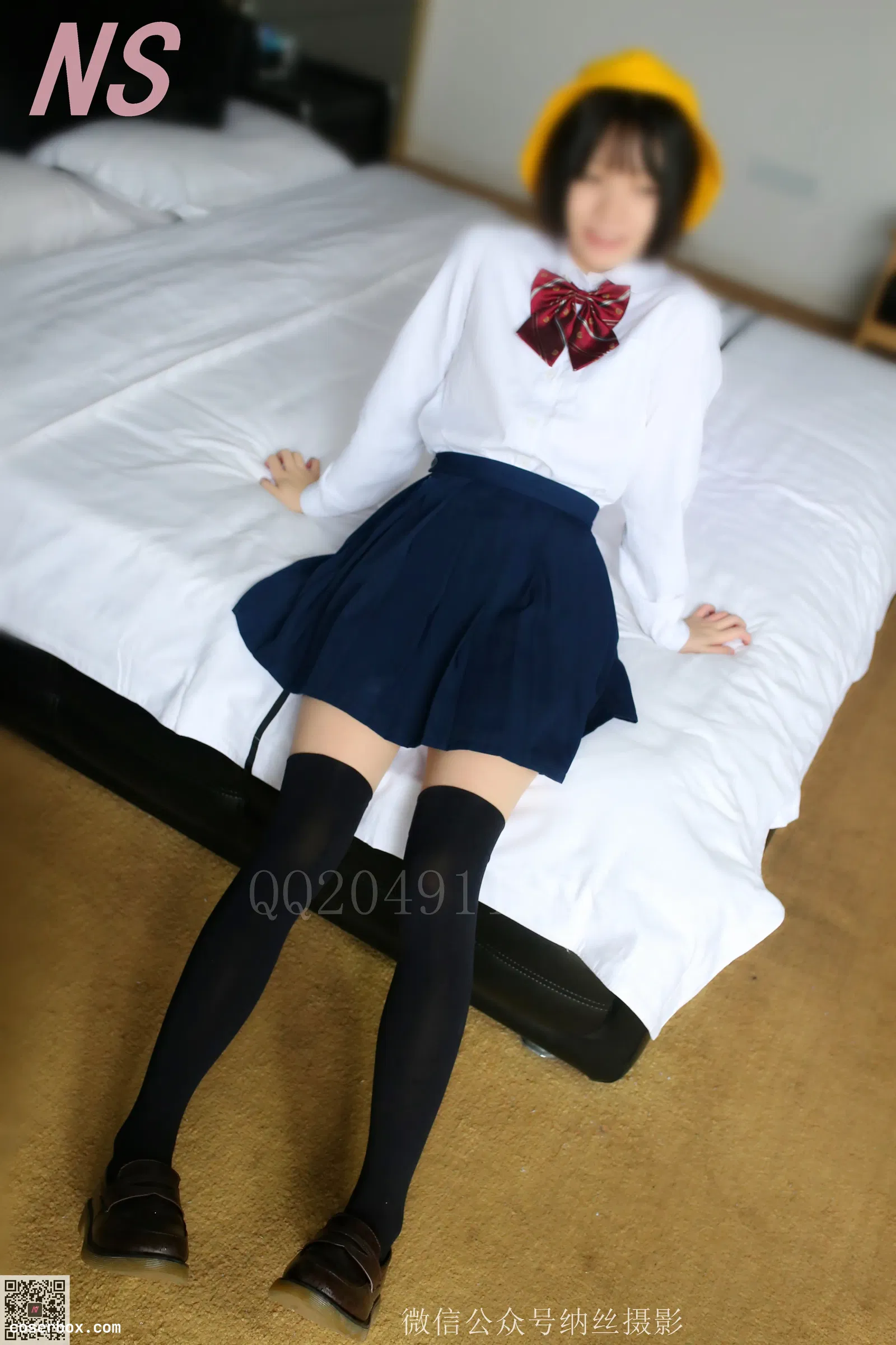 纳丝摄影 NO.091 青檬 JK制服小黄帽 [54P 444.57MB]