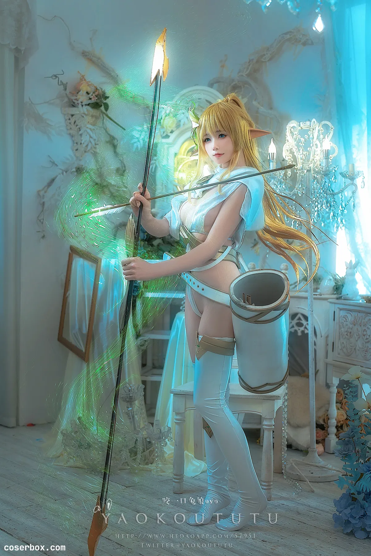 黏黏团子兔 NO.048 六月订阅『精灵 弓箭手』 - 2