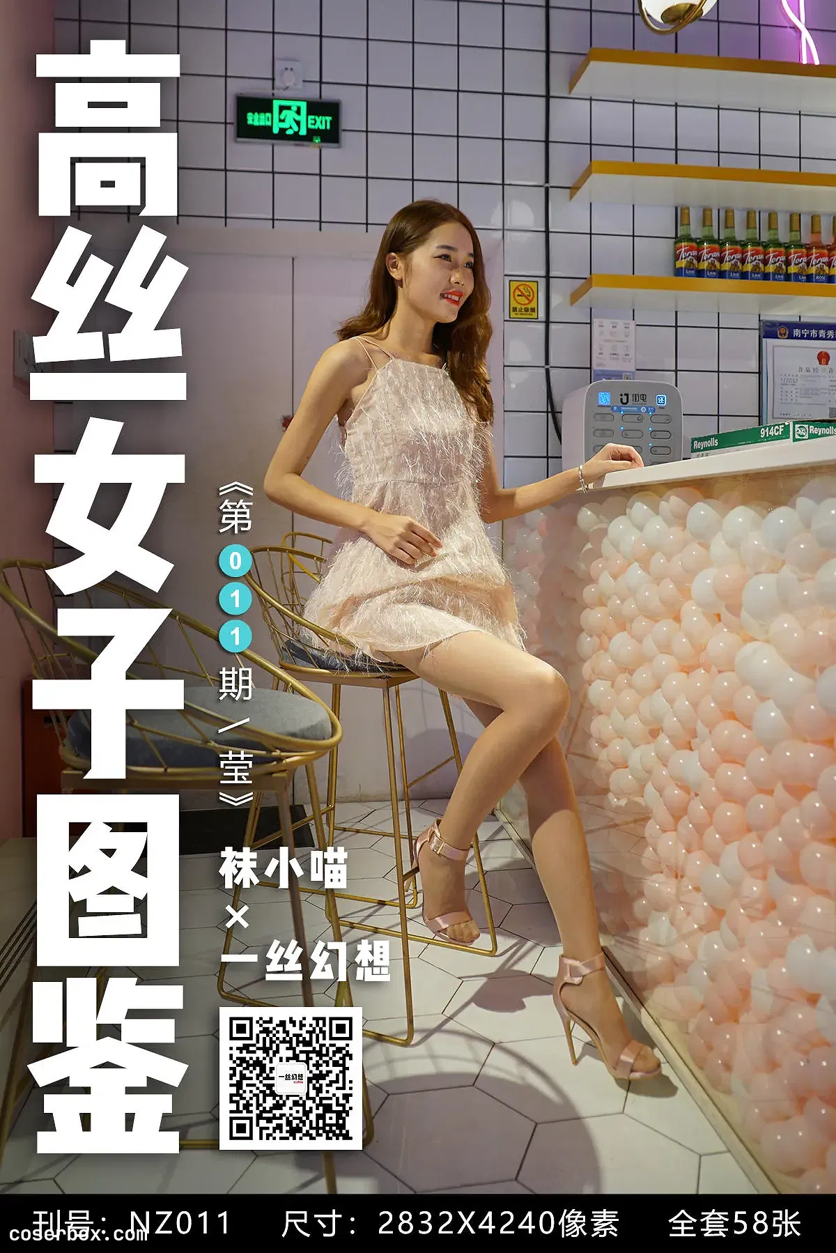 高丝女子图鉴 袜小喵×一丝幻想 NO.011 莹 [59P 48.7MB]