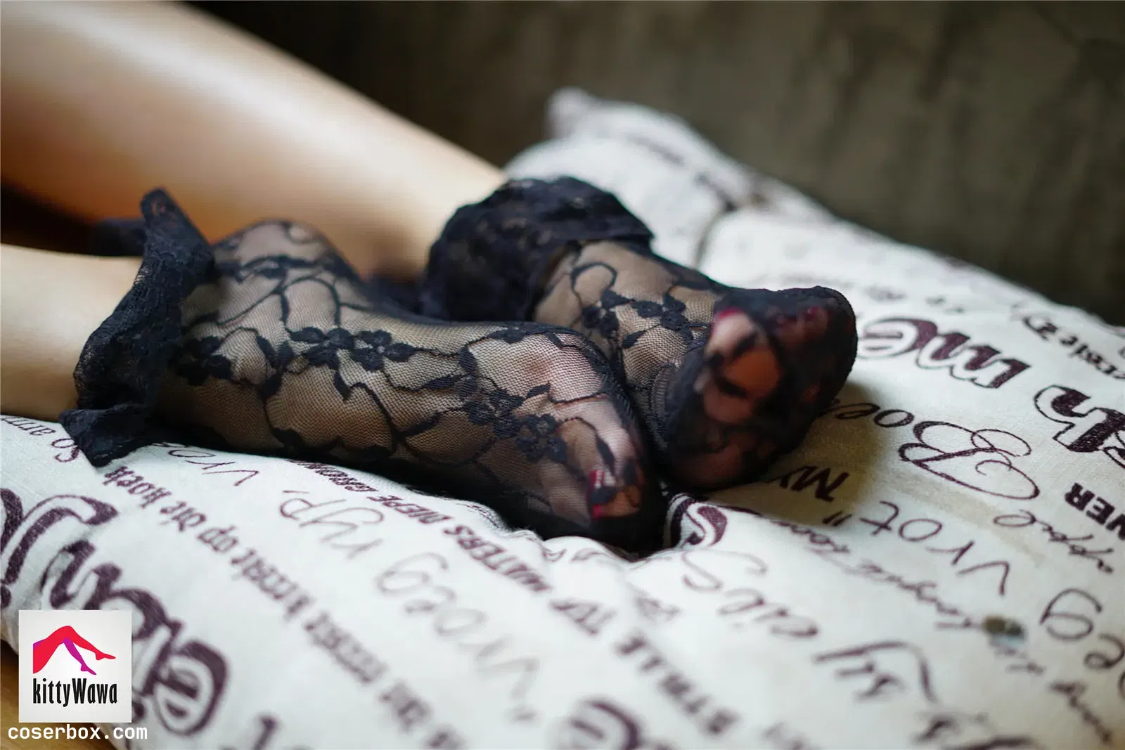 袜小喵 NO.010 被玩弄的蕾丝 [99P 18.13MB]