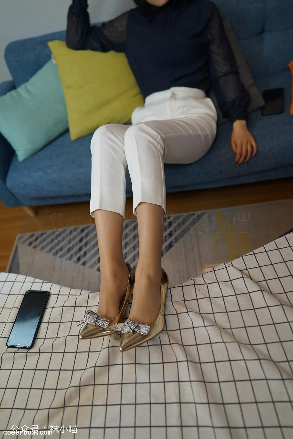 袜小喵 NO.117 金银 [59P 49.8MB]