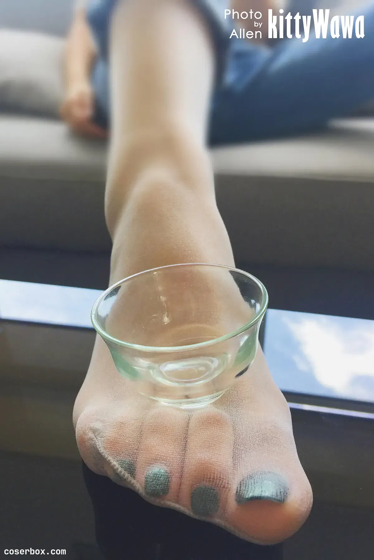 袜小喵 NO.001 玩物 茶杯 [57P 10.45MB]