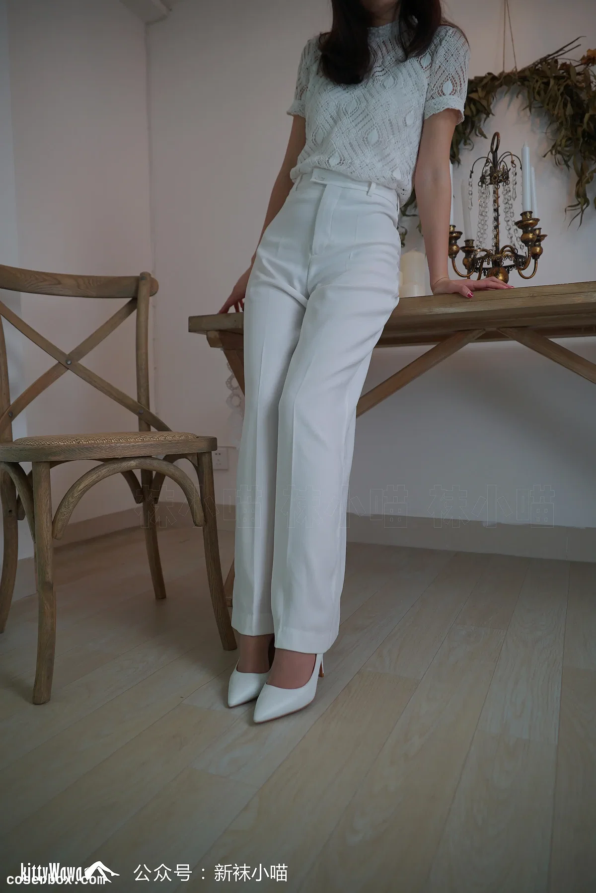 袜小喵 NO.107 白衣天使 [59P 40.9MB]